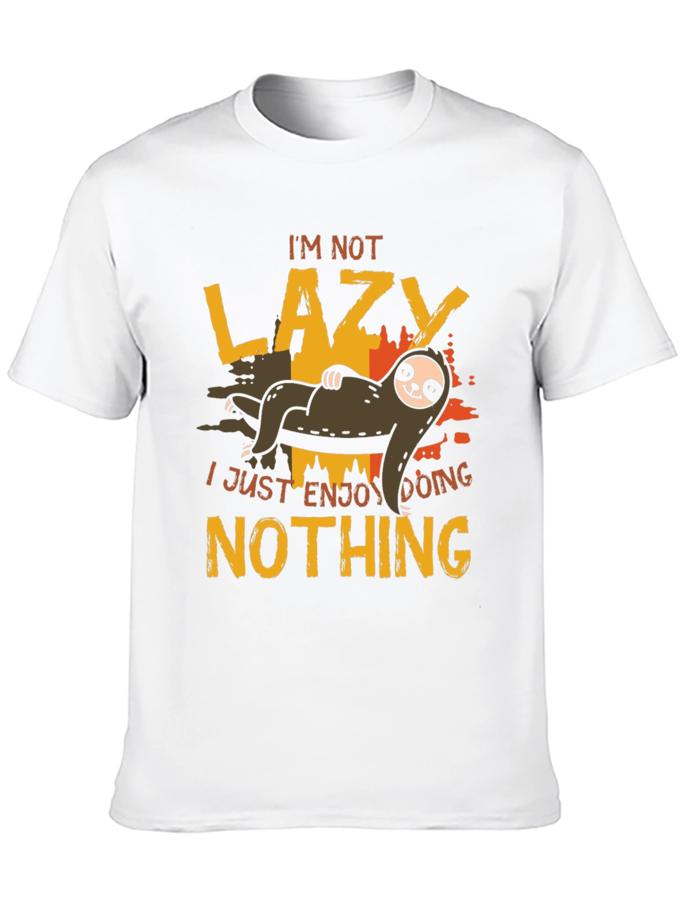 Funny Sloth T-Shirt - Im Not Lazy