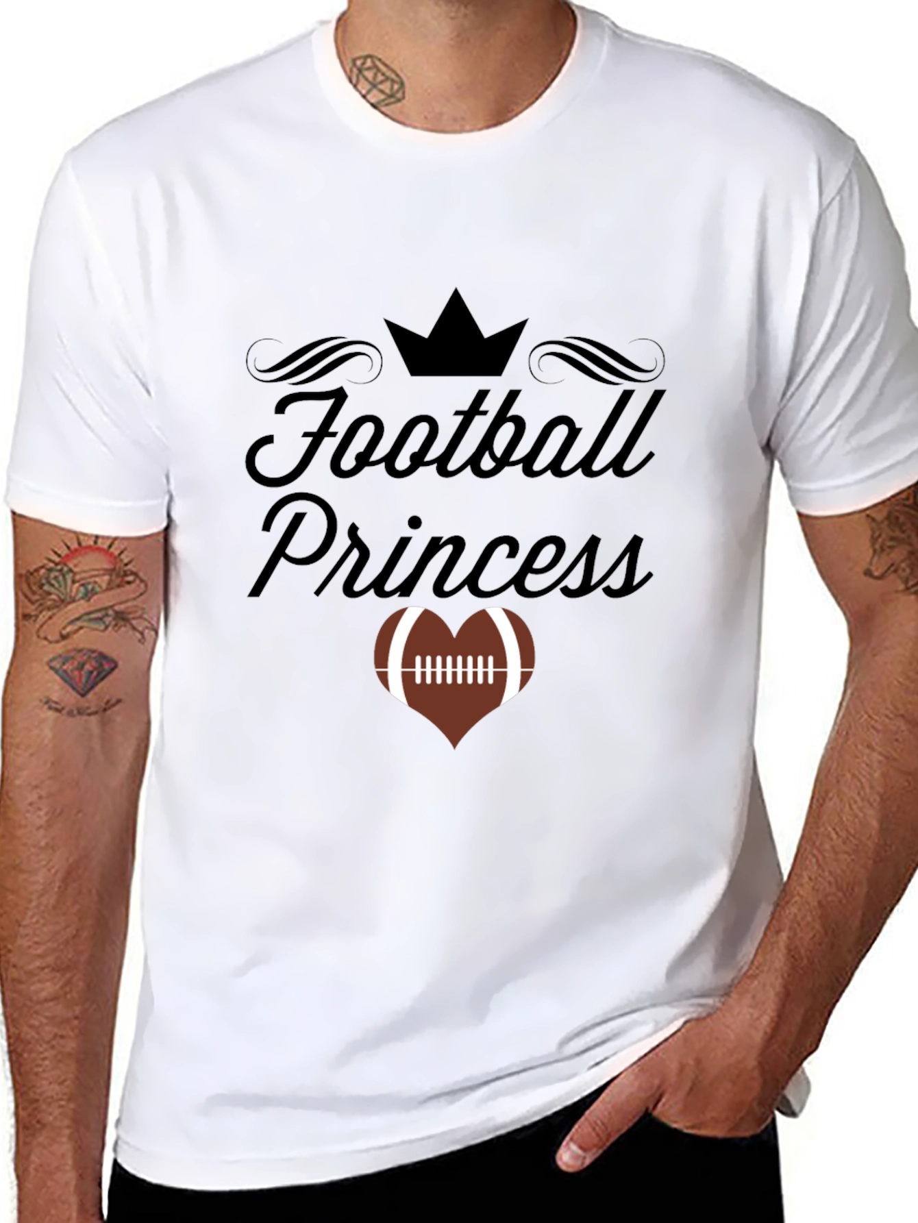 Football Princess T-Shirt - Game Day Tee