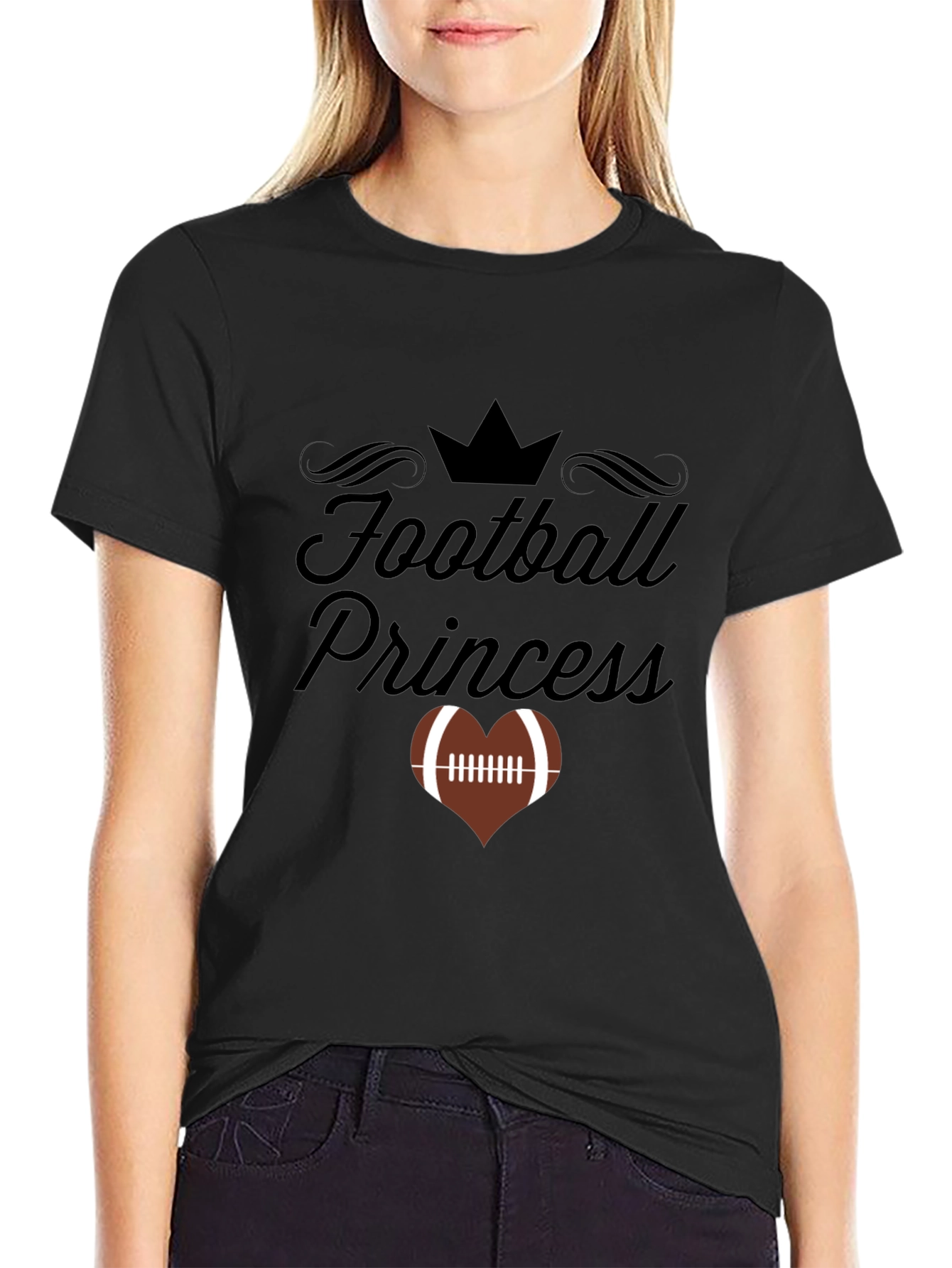 Football Princess T-Shirt - Game Day Tee