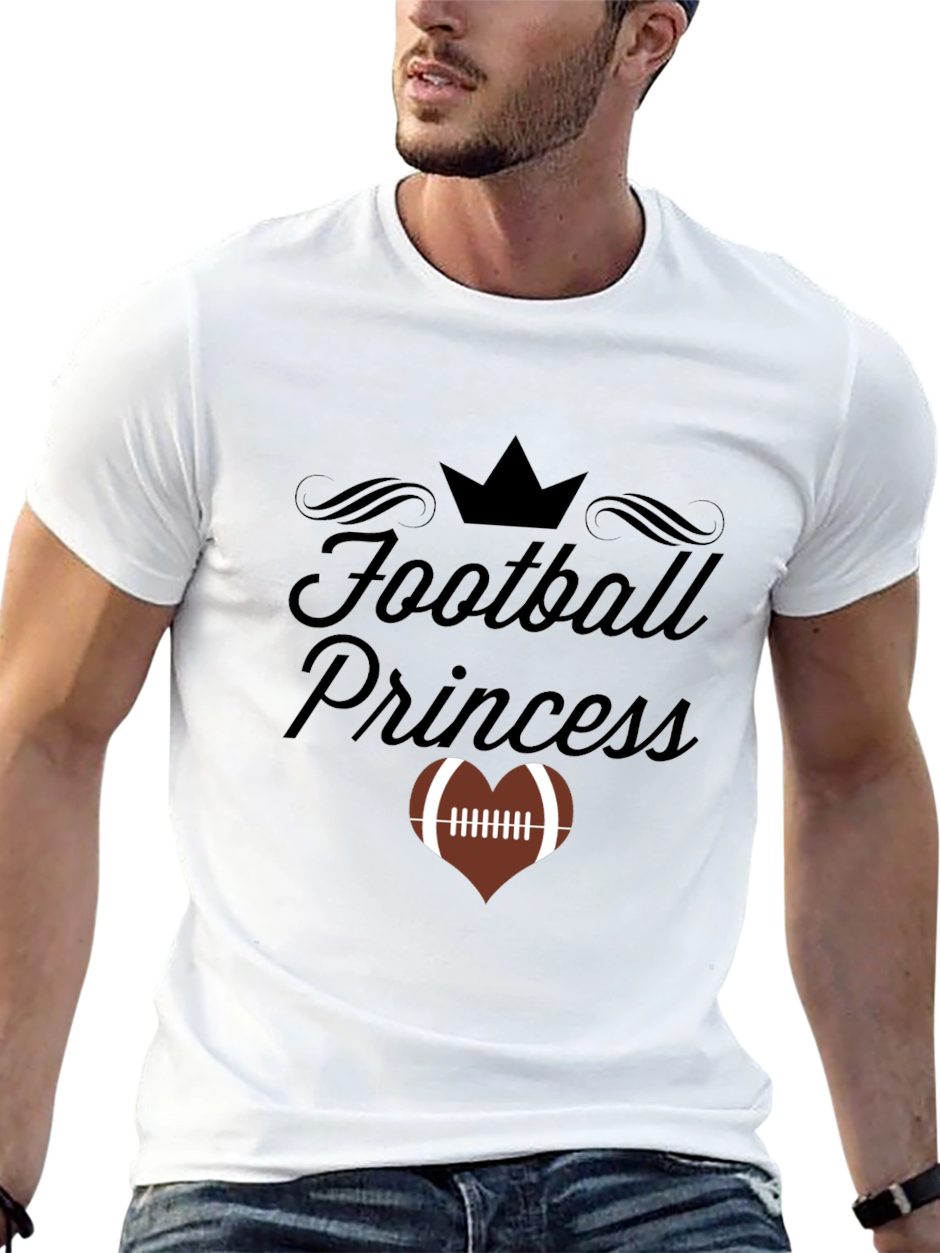 Football Princess T-Shirt - Game Day Tee