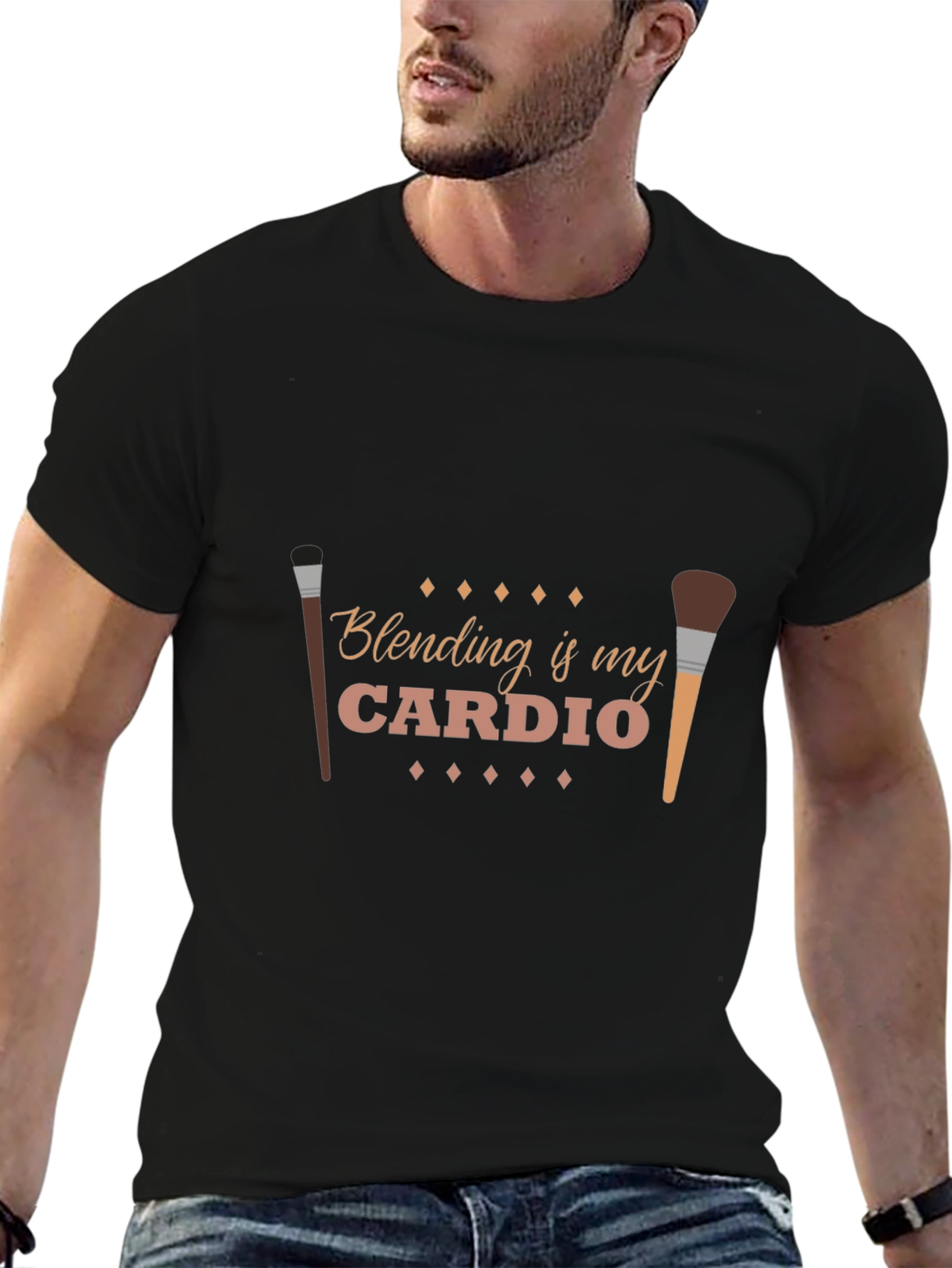 Blending is My Cardio T-Shirt Makeup Artist Gift