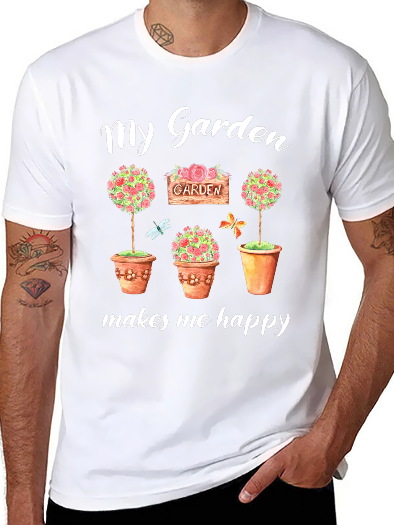 My Garden Makes Me Happy T-Shirt