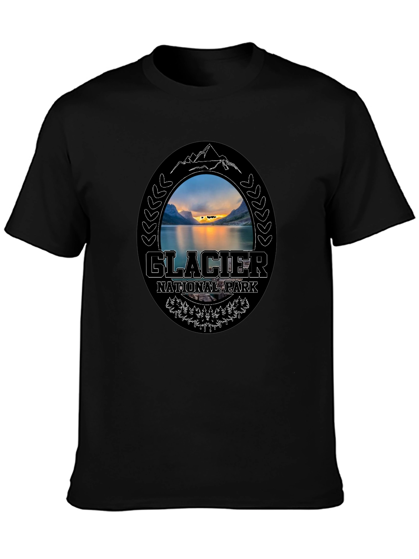 Glacier National Park Graphic Tee