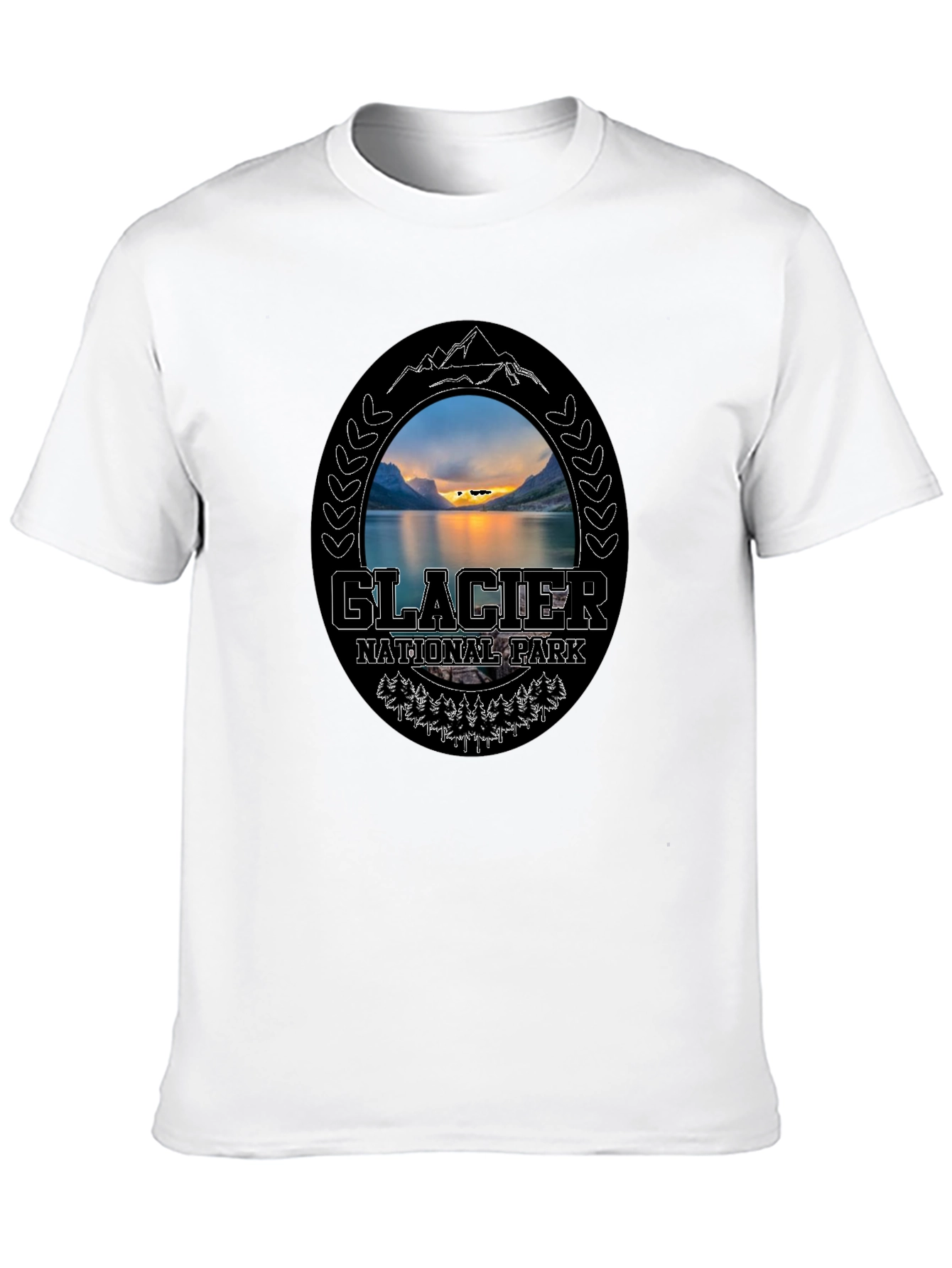 Glacier National Park Graphic Tee