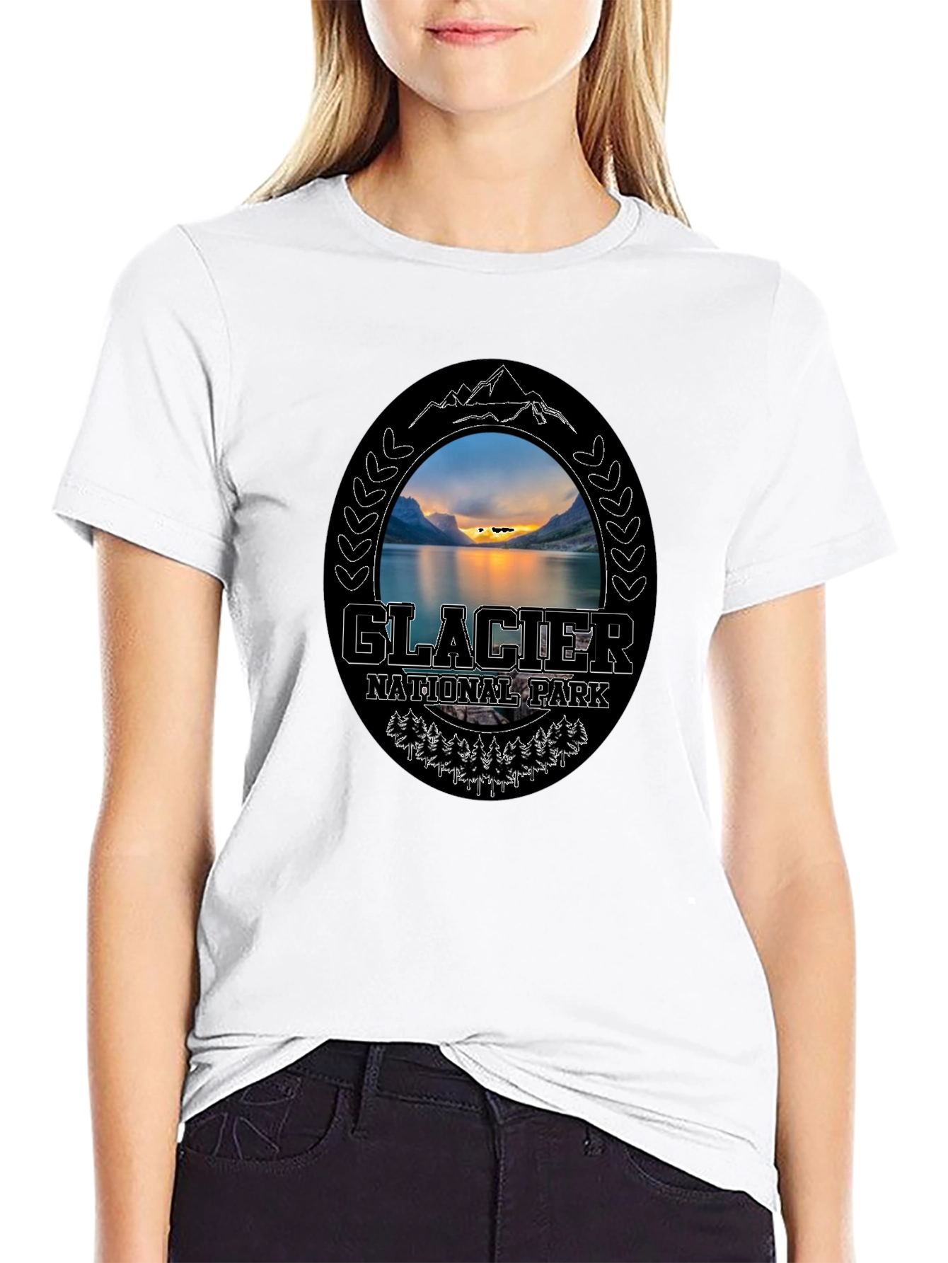 Glacier National Park Graphic Tee