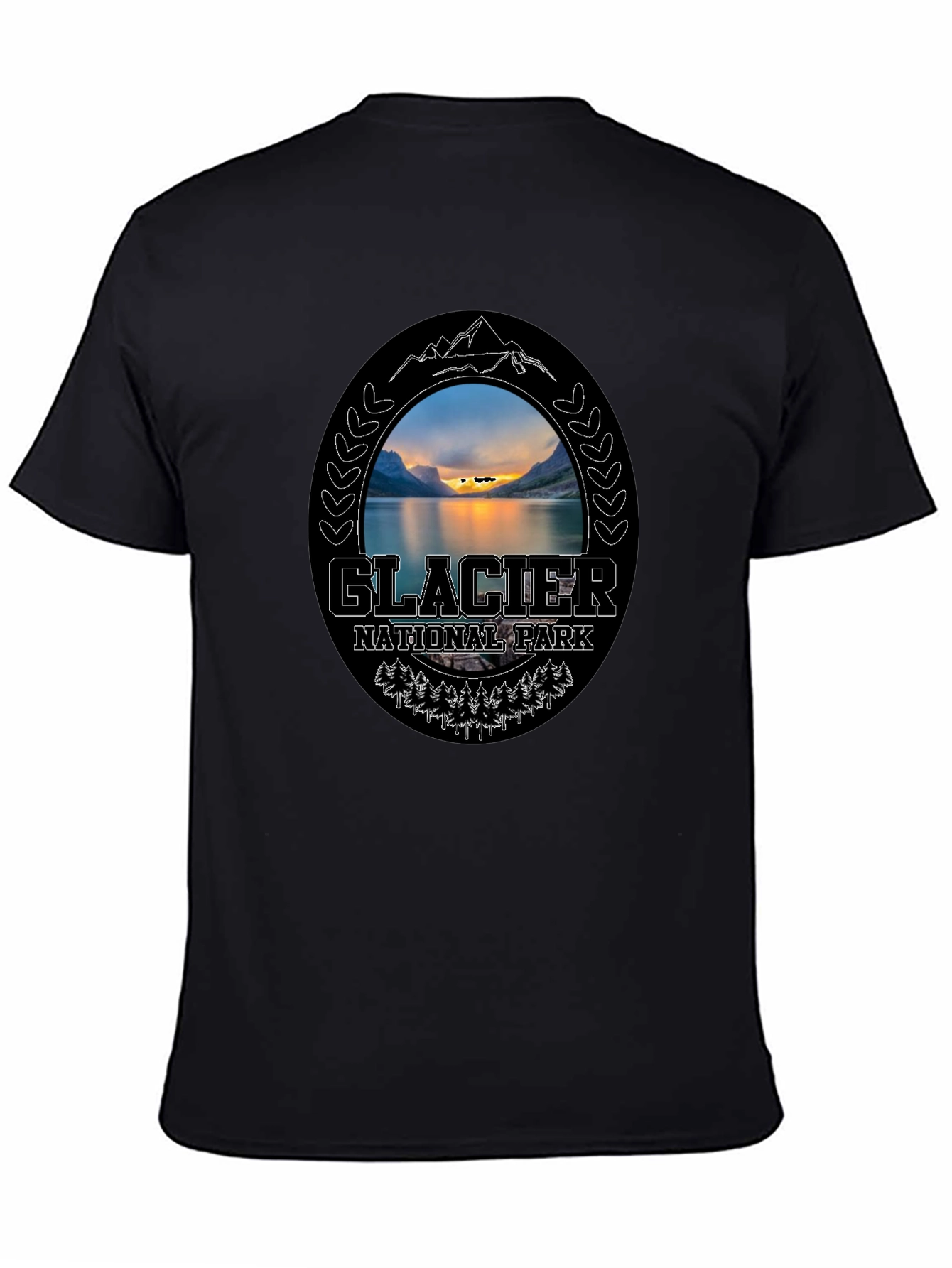 Glacier National Park Graphic Tee