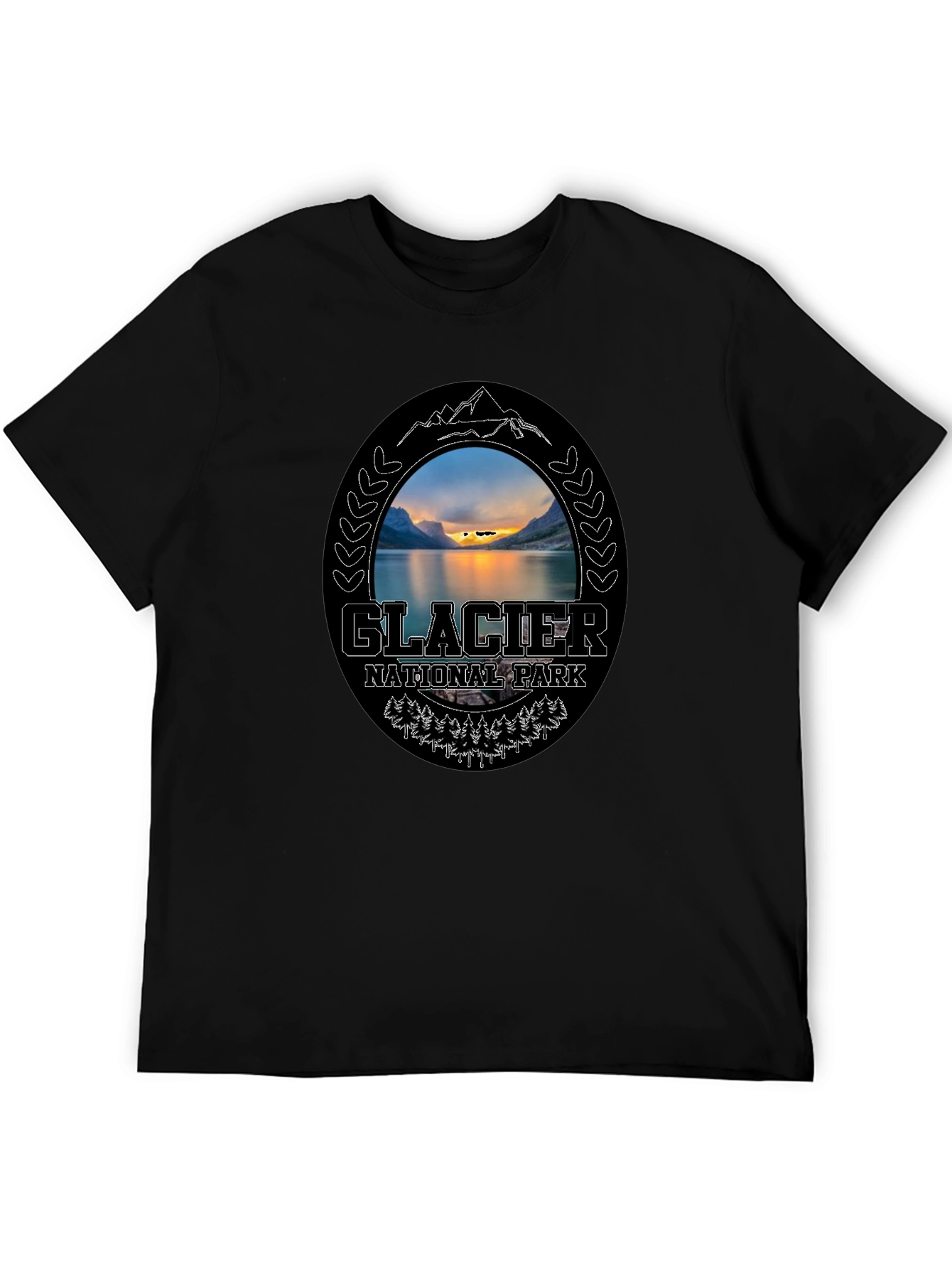 Glacier National Park Graphic Tee