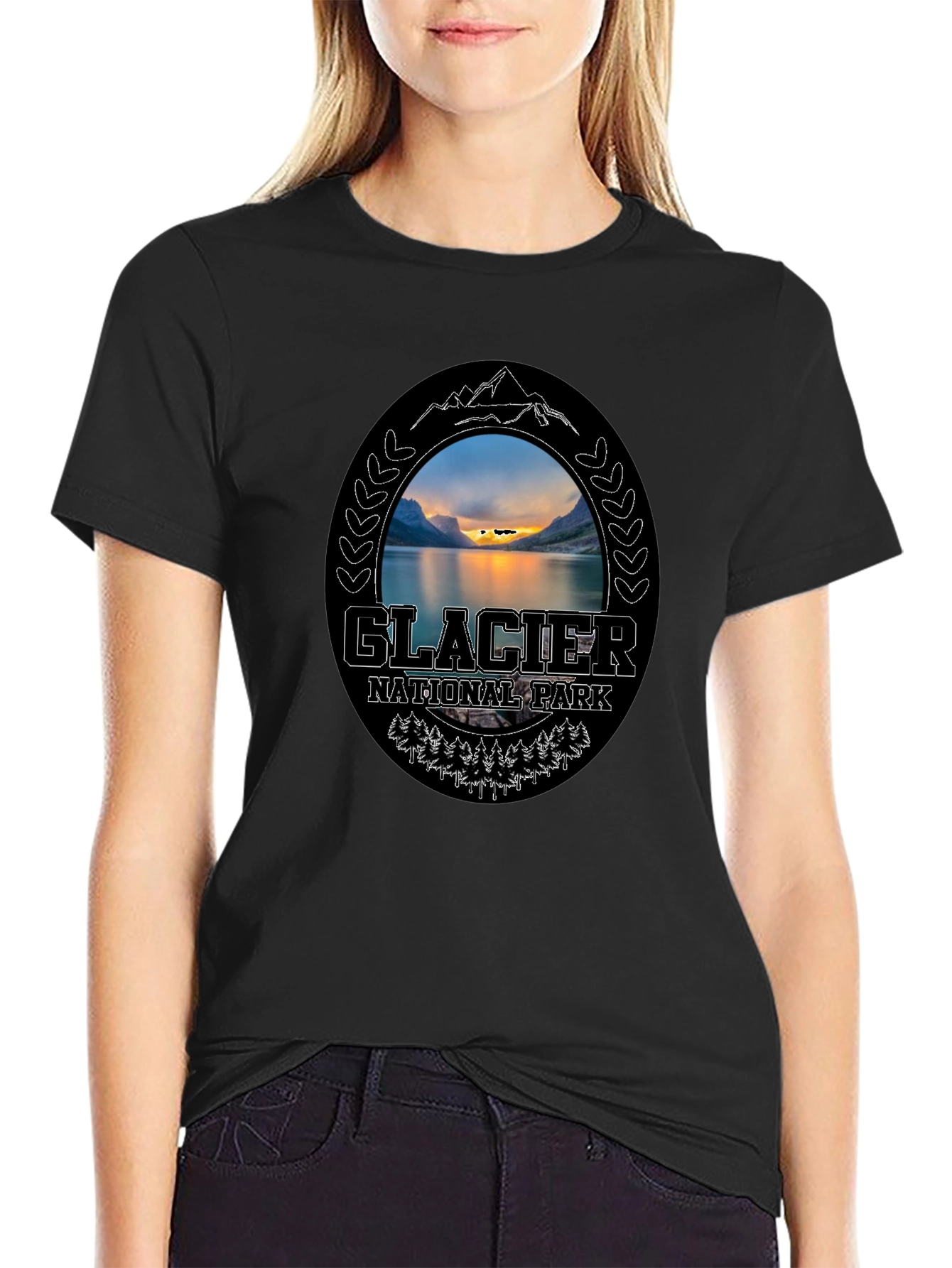 Glacier National Park Graphic Tee
