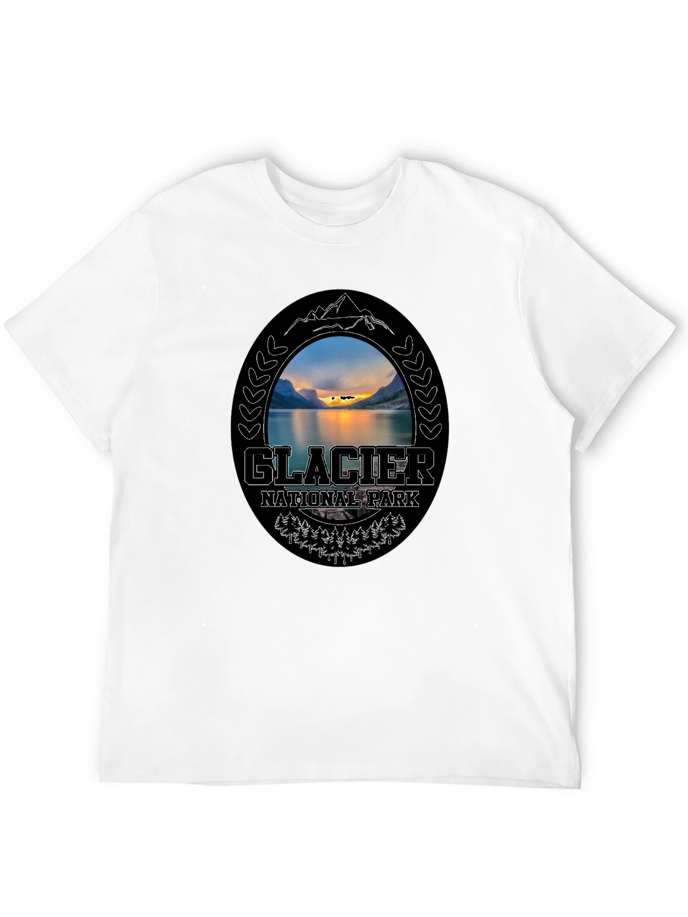 Glacier National Park Graphic Tee