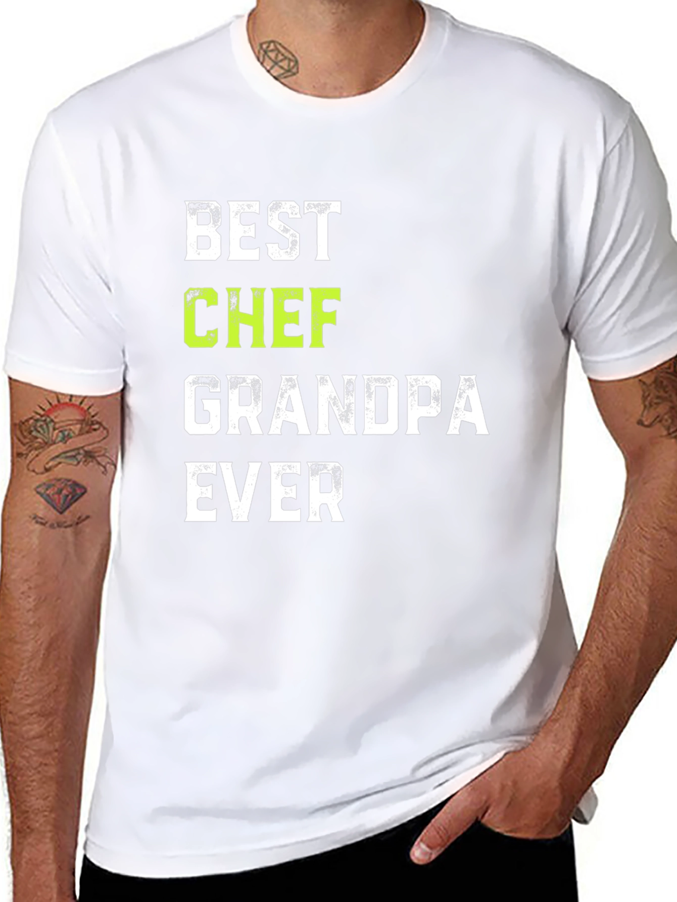 Best Chef Grandpa Ever T-Shirt