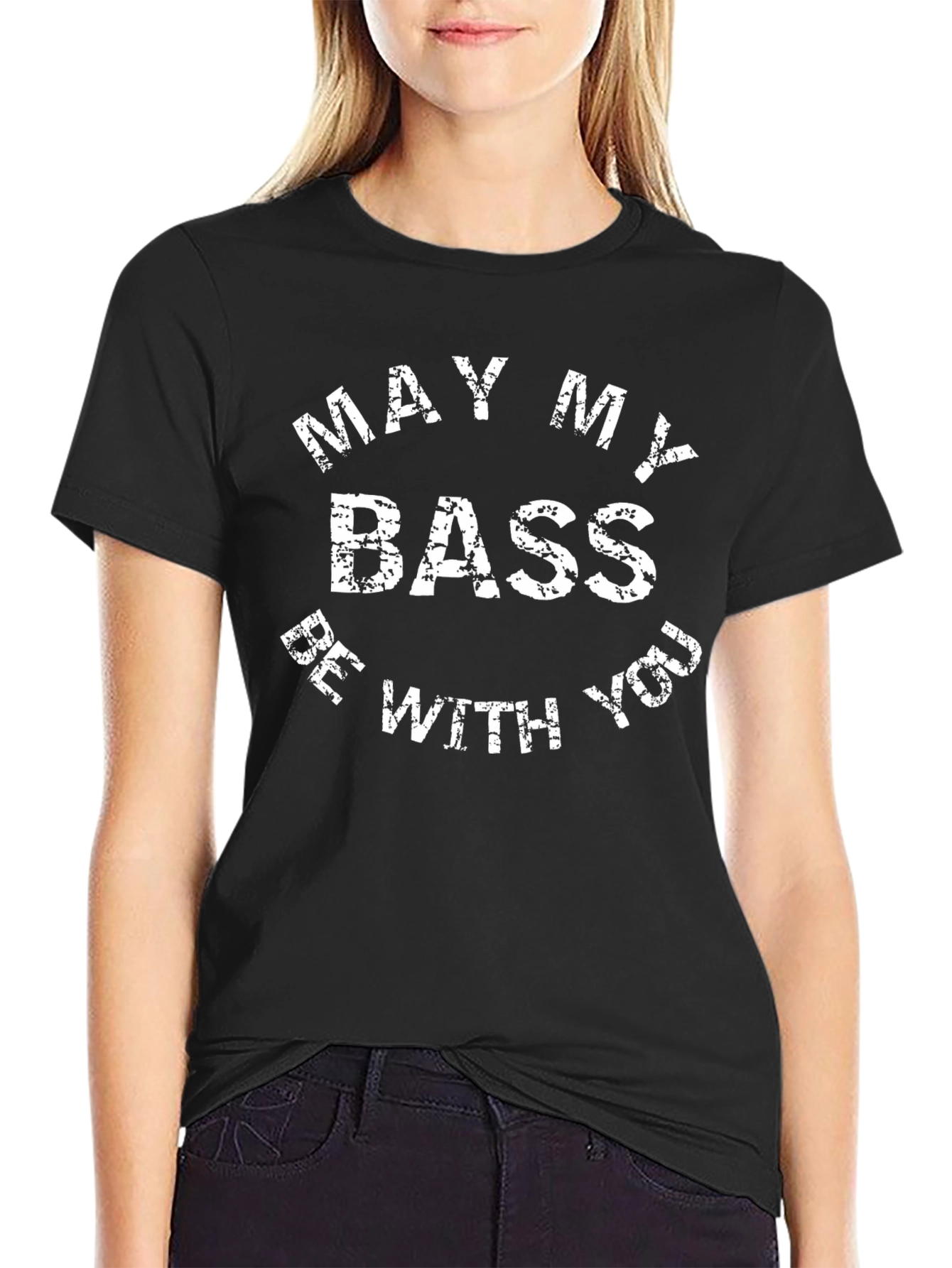 May My Bass Be With You Graphic Tee