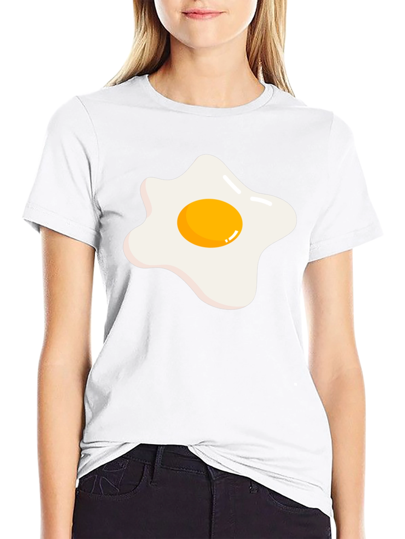Fried Egg Graphic Tee - Funny Breakfast T-Shirt