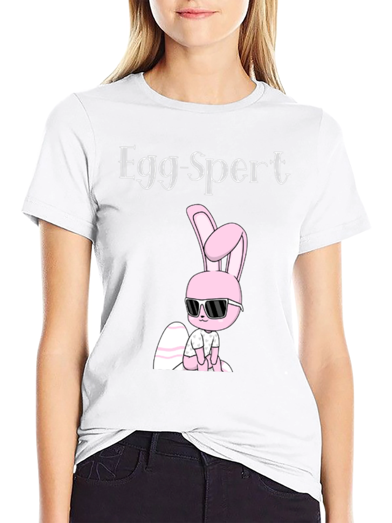 Egg-Spert Easter Bunny T-Shirt