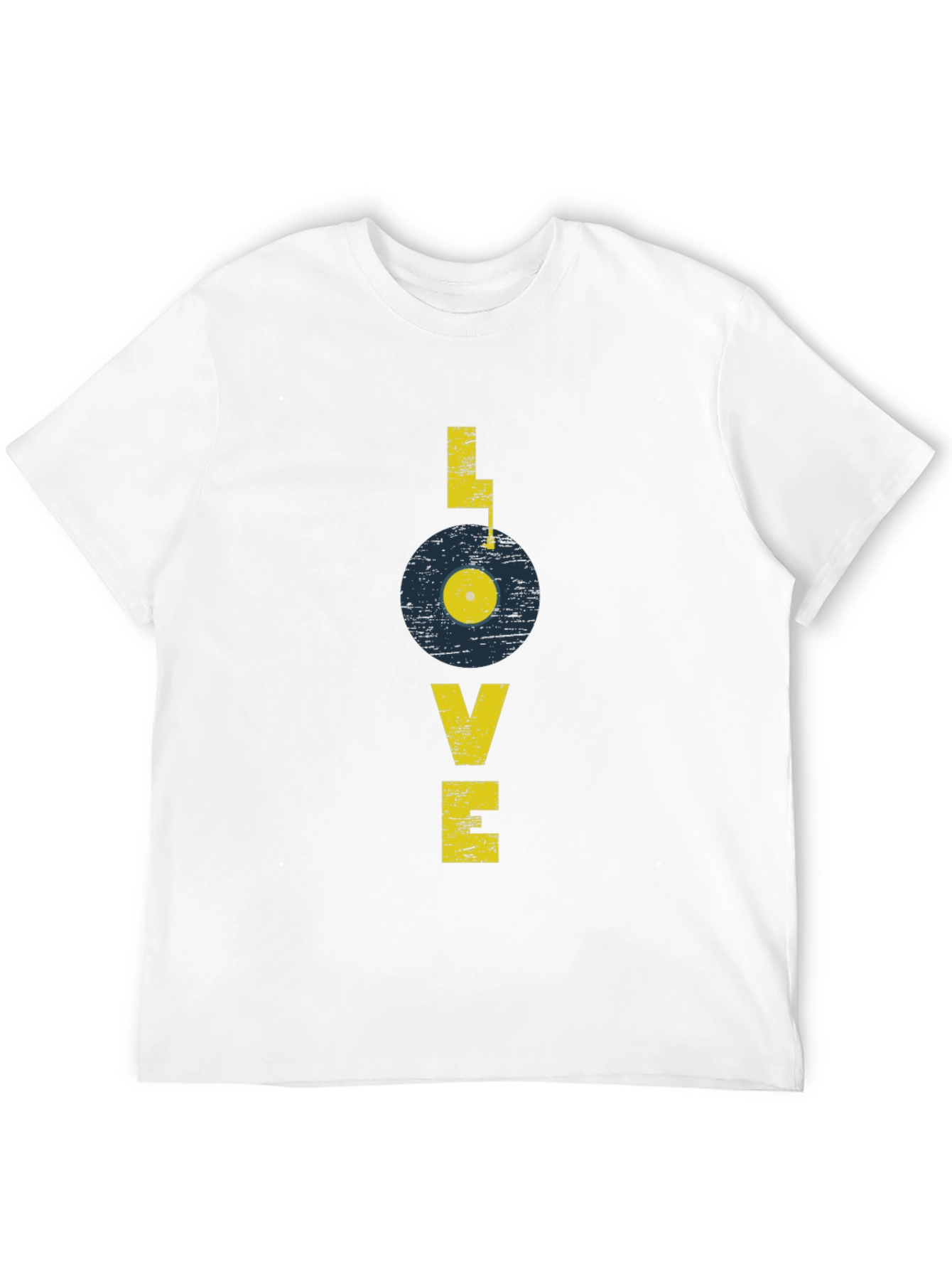 Retro Record Love Graphic Tee