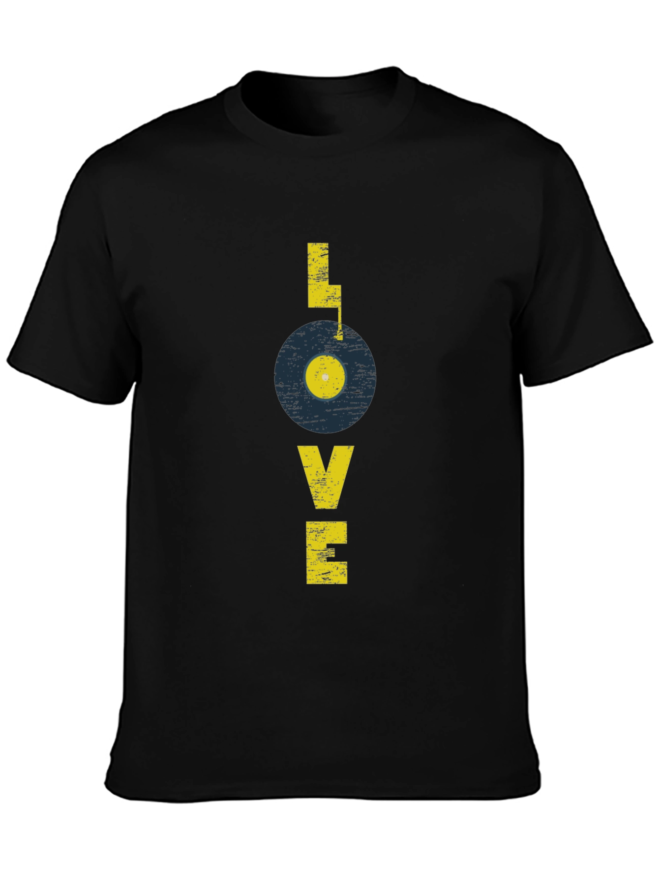 Retro Record Love Graphic Tee