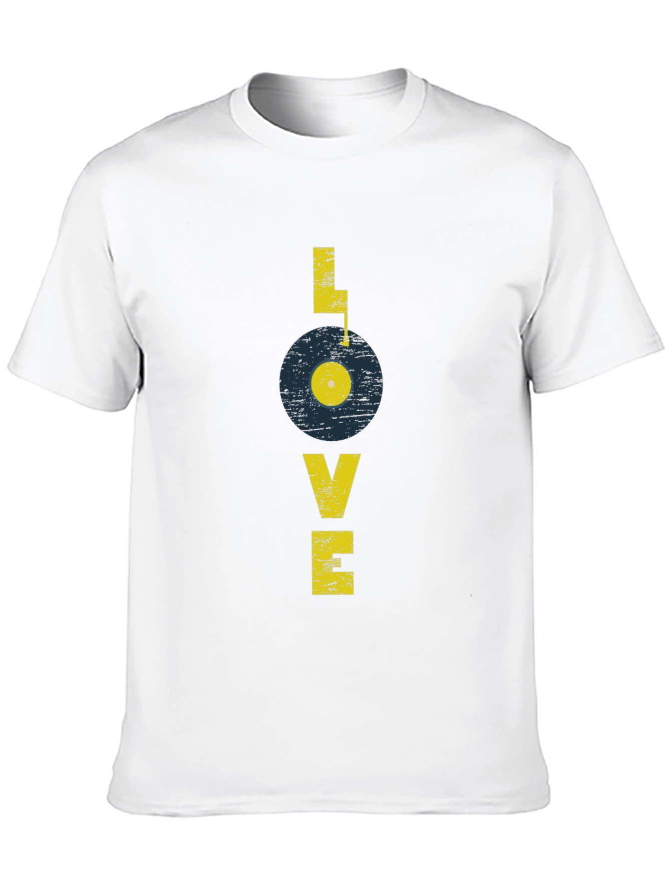 Retro Record Love Graphic Tee