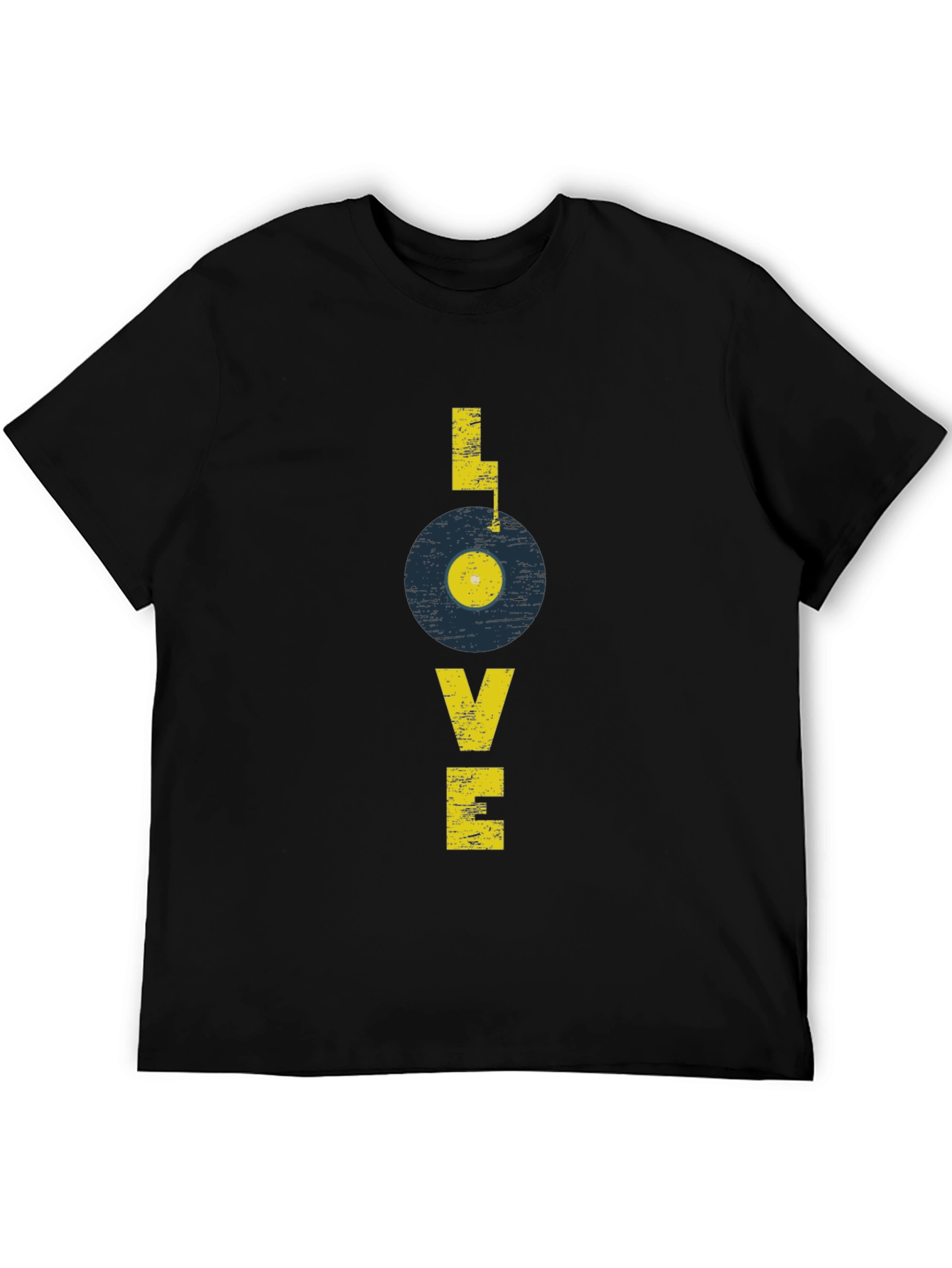 Retro Record Love Graphic Tee