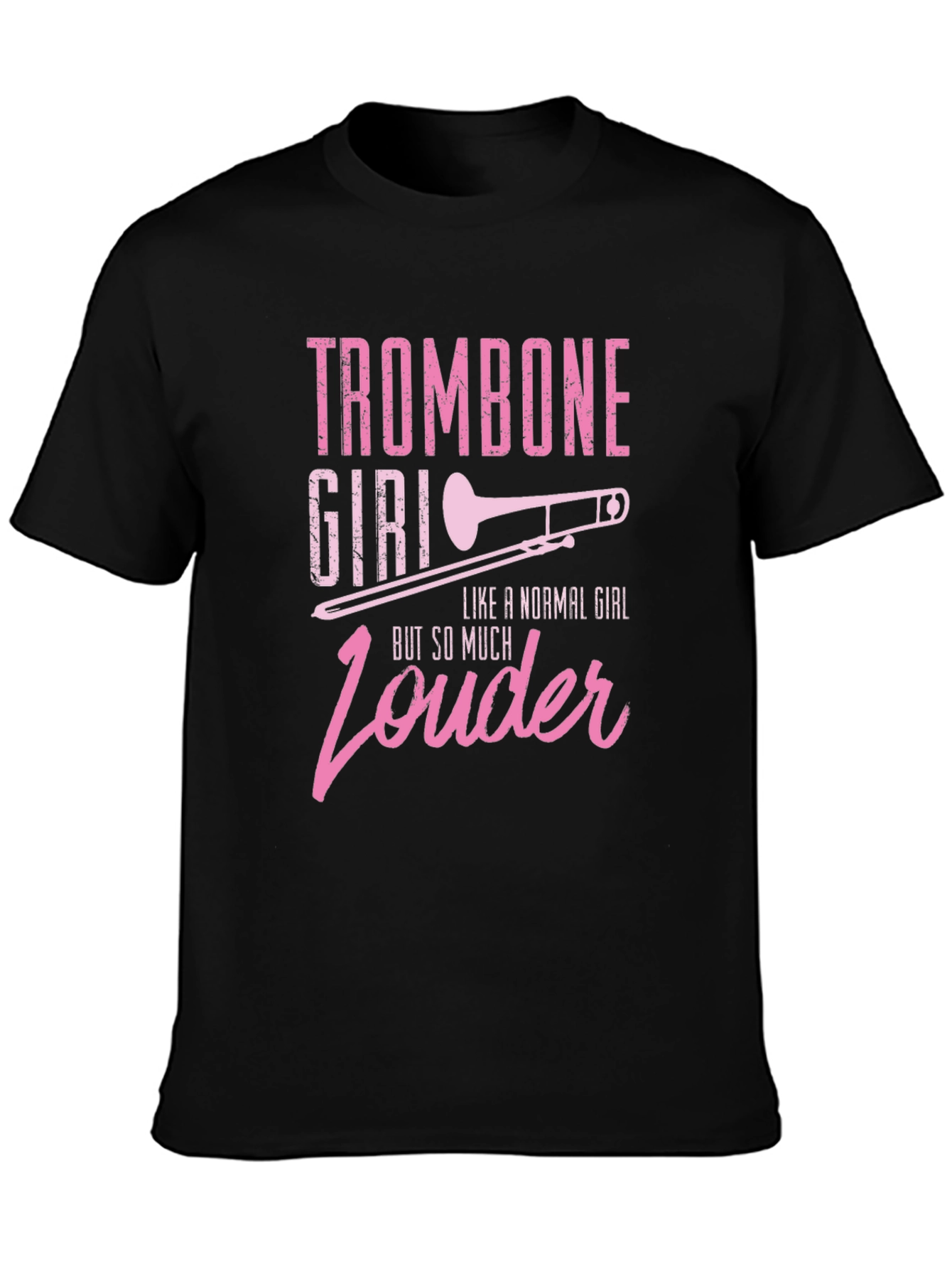Trombone Girl T-Shirt - Musicians Tee