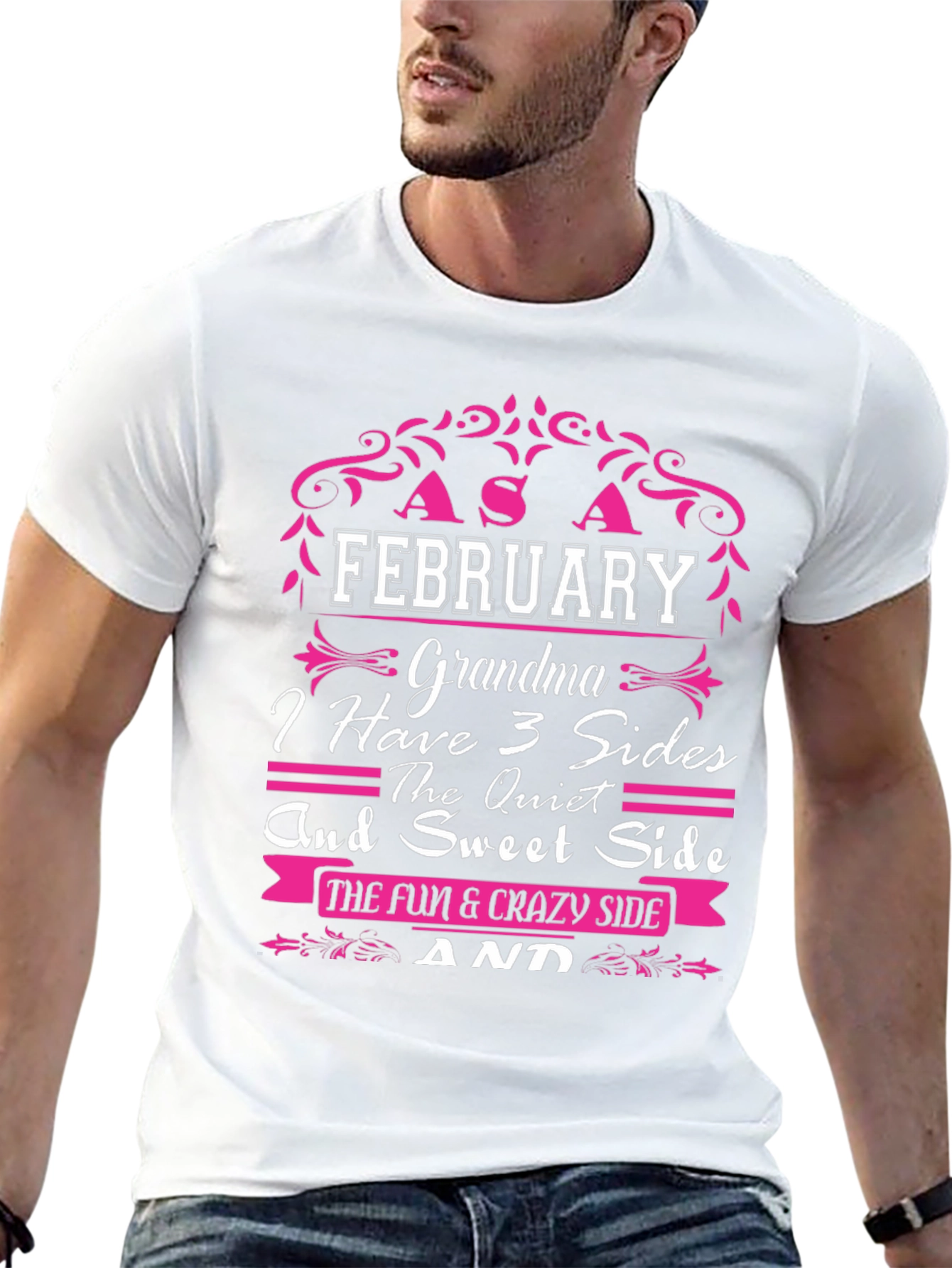 February Grandma T-Shirt