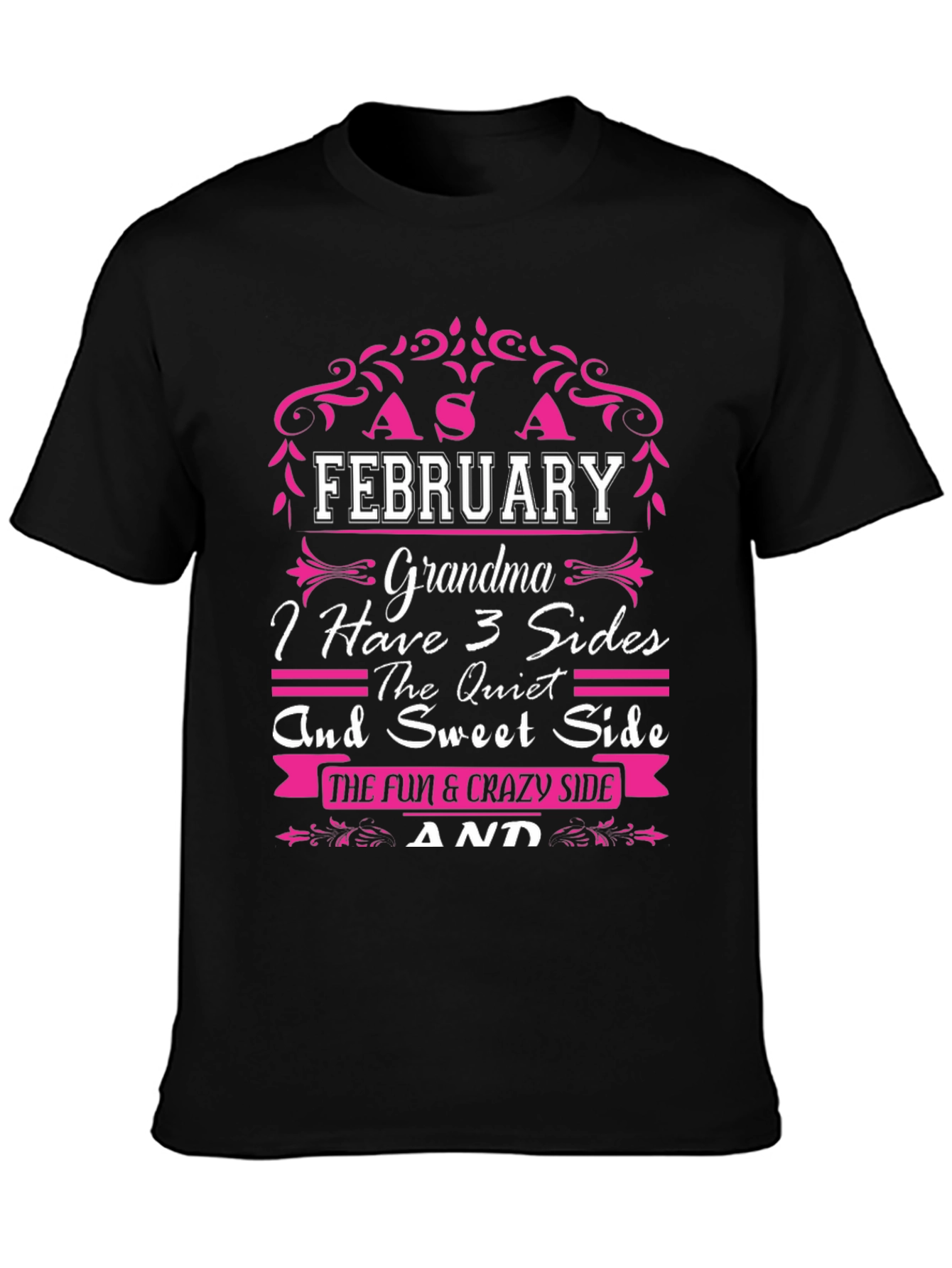 February Grandma T-Shirt