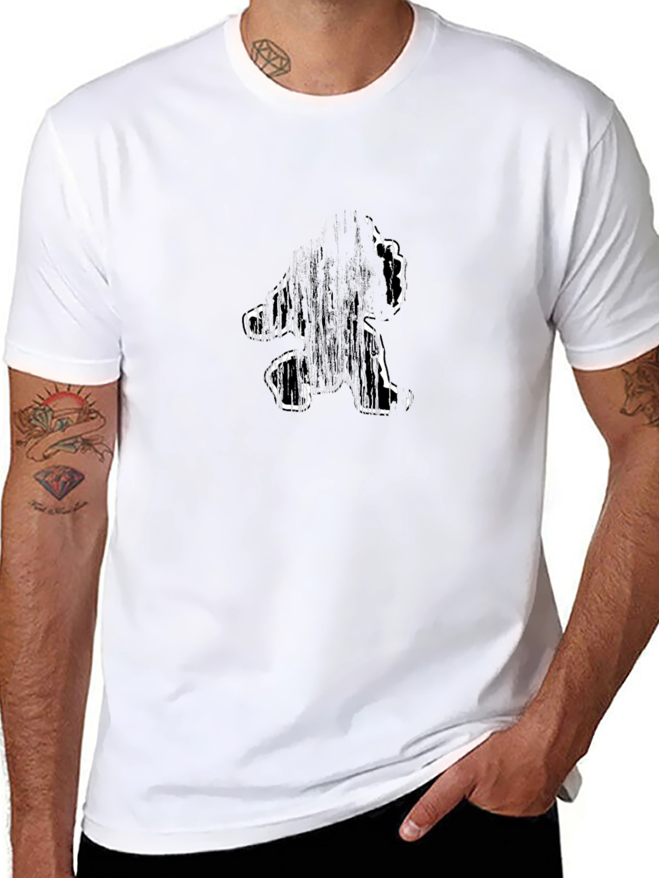 Bigfoot Graphic Tee - Black