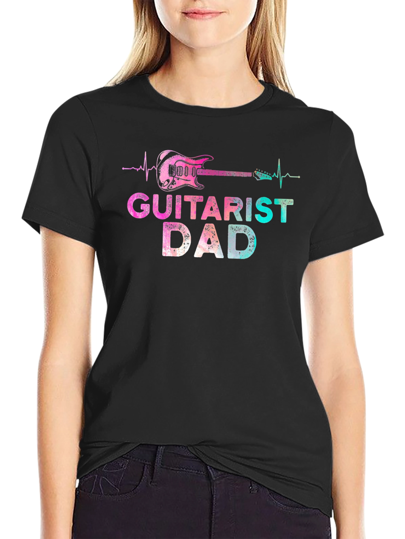 Guitarist Dad Graphic Tee - Perfect Gift!
