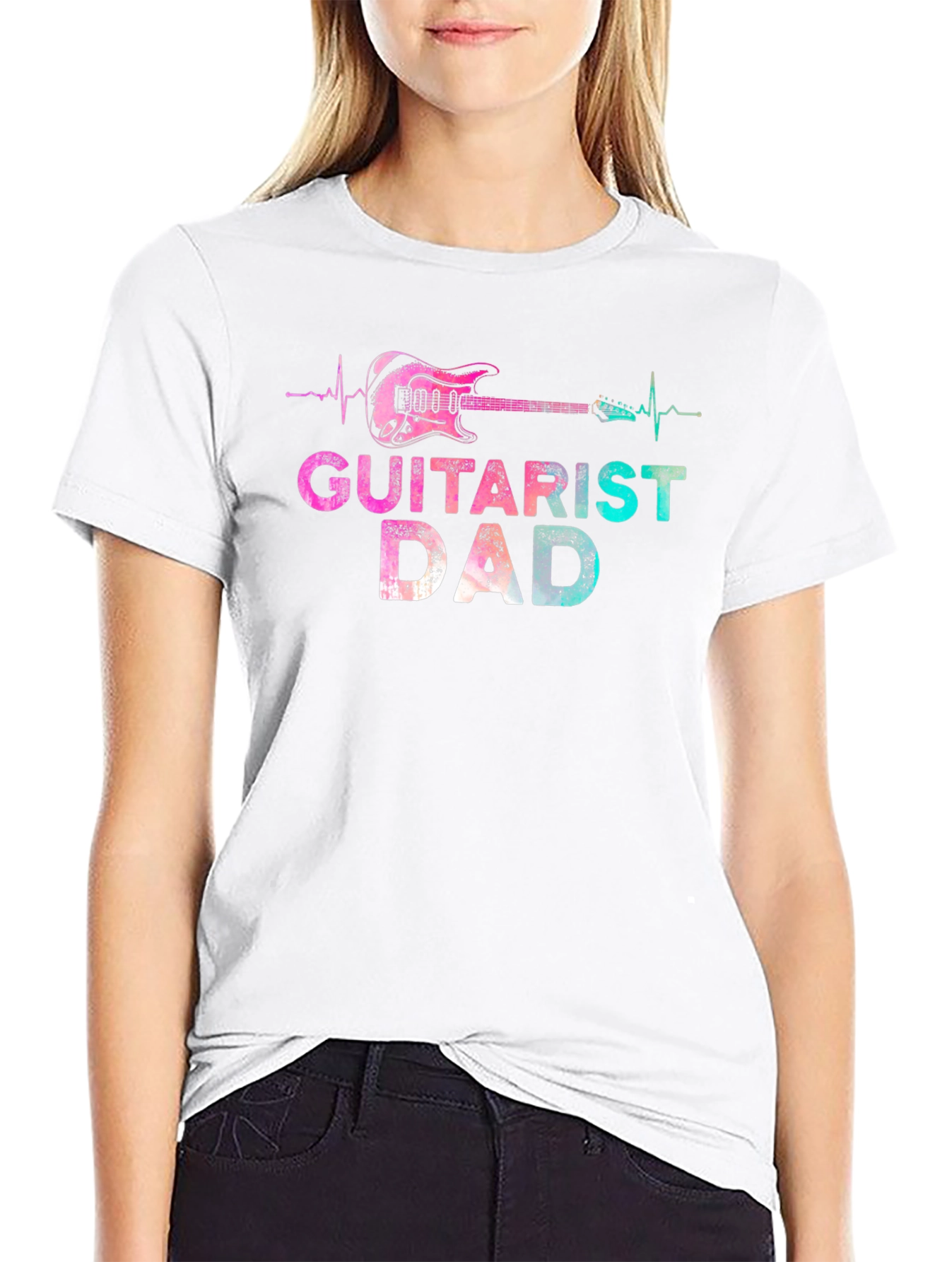 Guitarist Dad Graphic Tee - Perfect Gift!