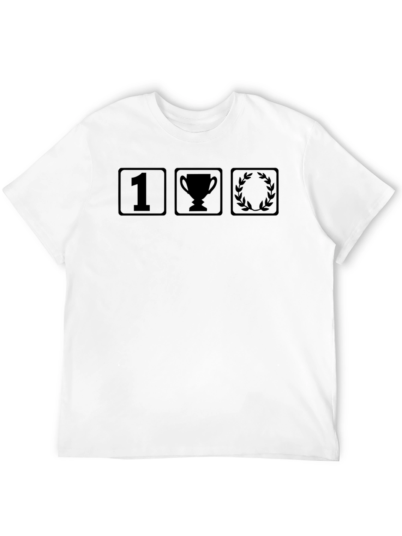 Black 1st Place Trophy T-Shirt
