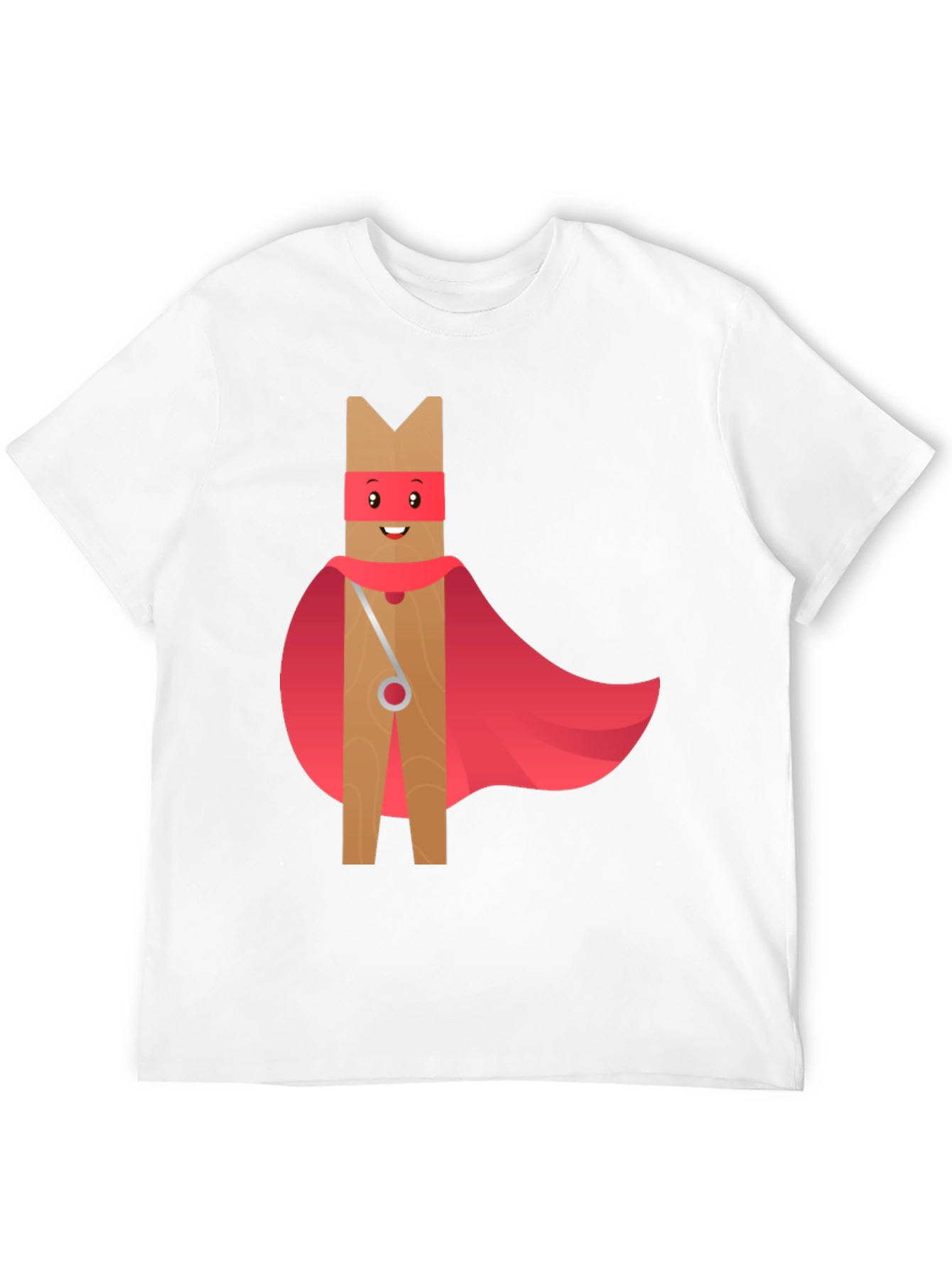 Clothespin Superhero Graphic Tee