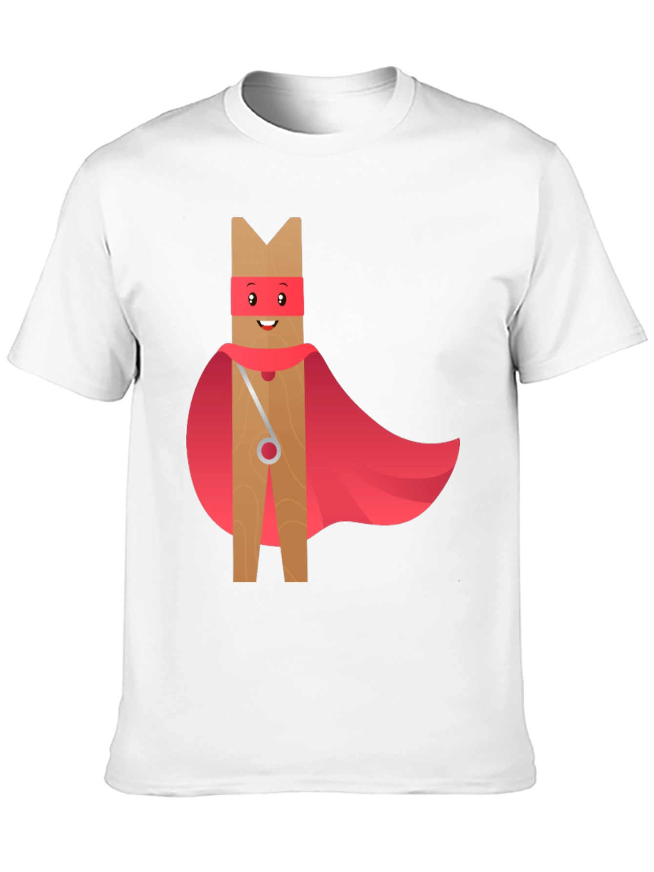 Clothespin Superhero Graphic Tee