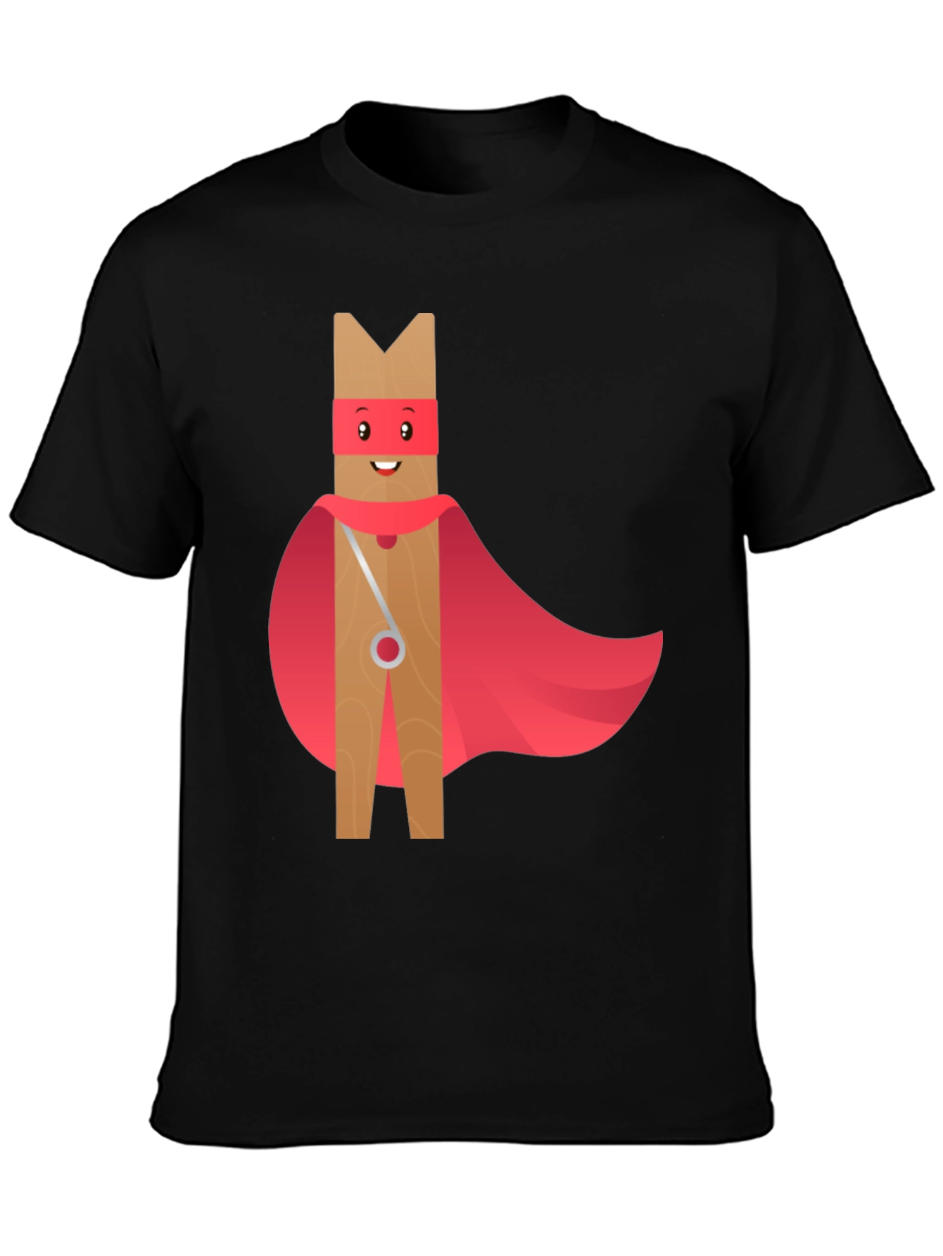 Clothespin Superhero Graphic Tee