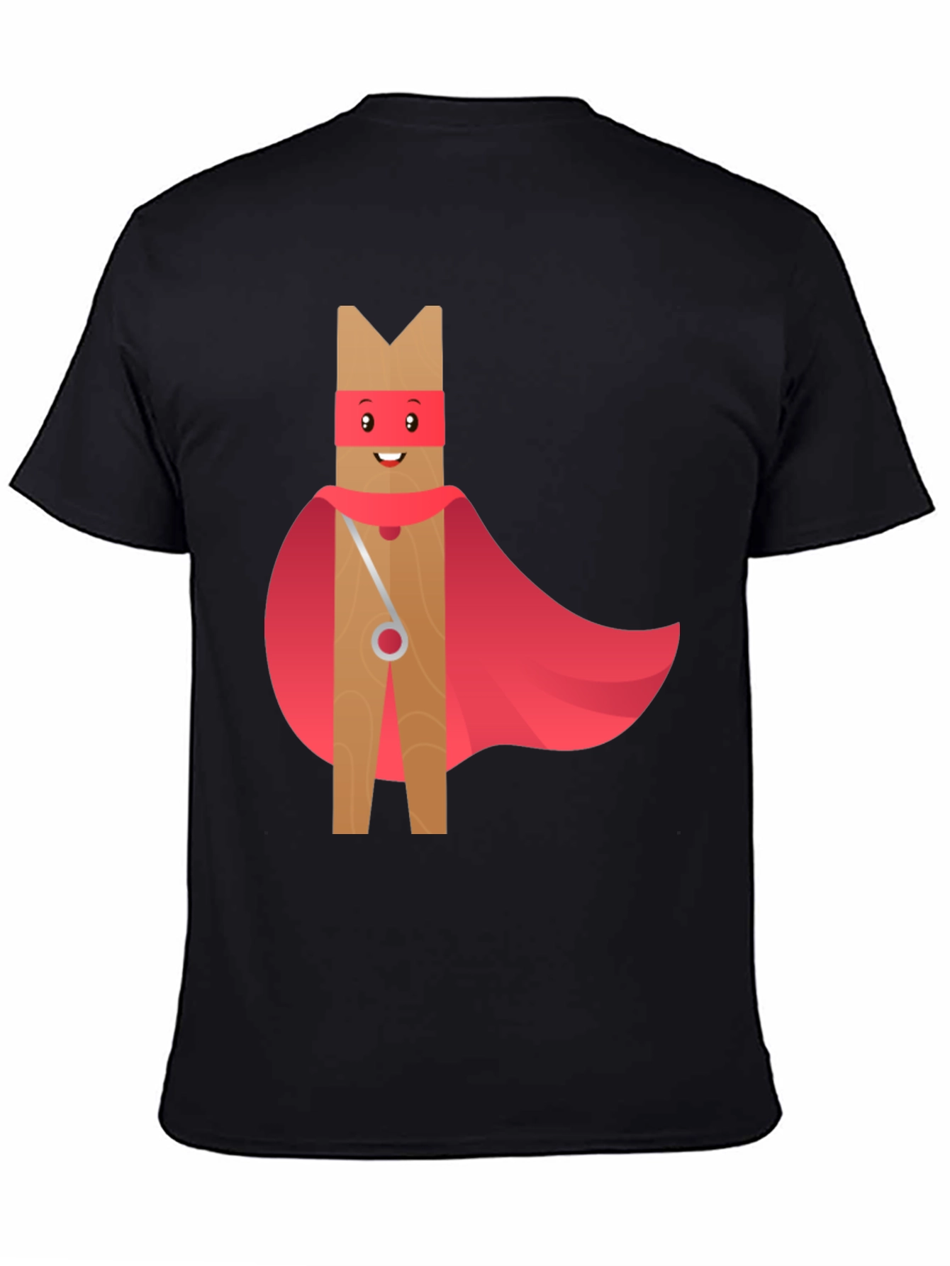 Clothespin Superhero Graphic Tee