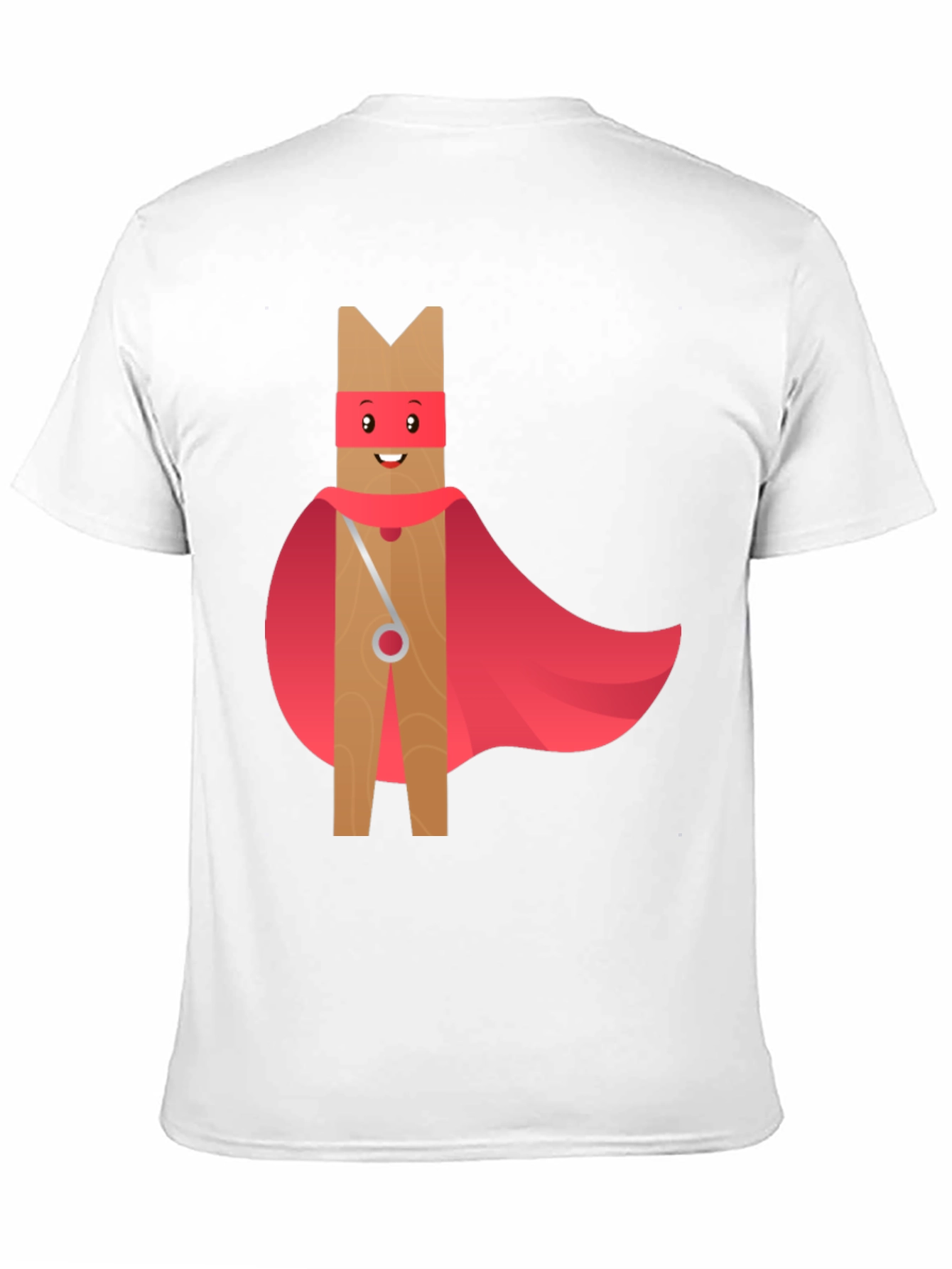 Clothespin Superhero Graphic Tee