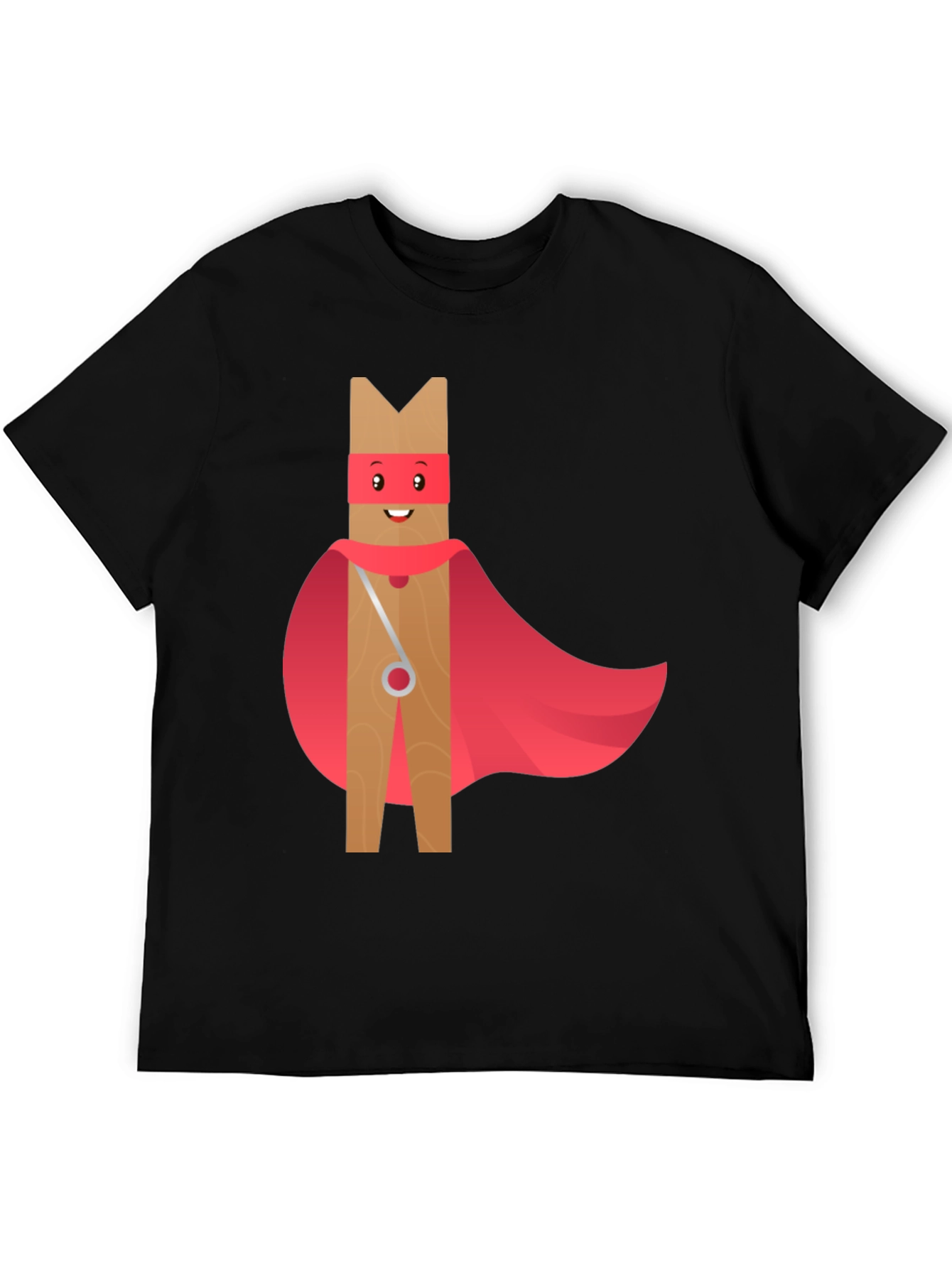 Clothespin Superhero Graphic Tee