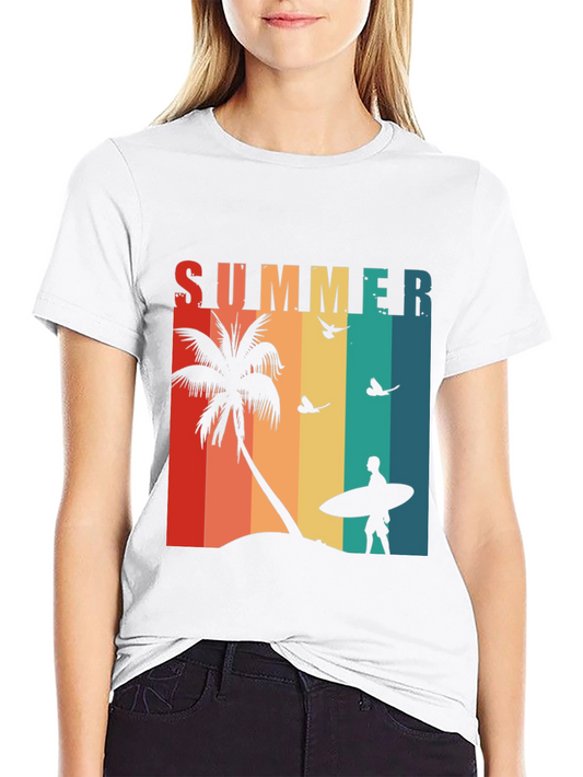 Retro Summer Surfer T-Shirt