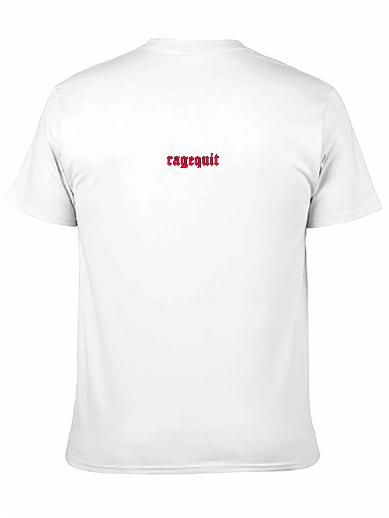 Ragequit Black Crewneck T-Shirt