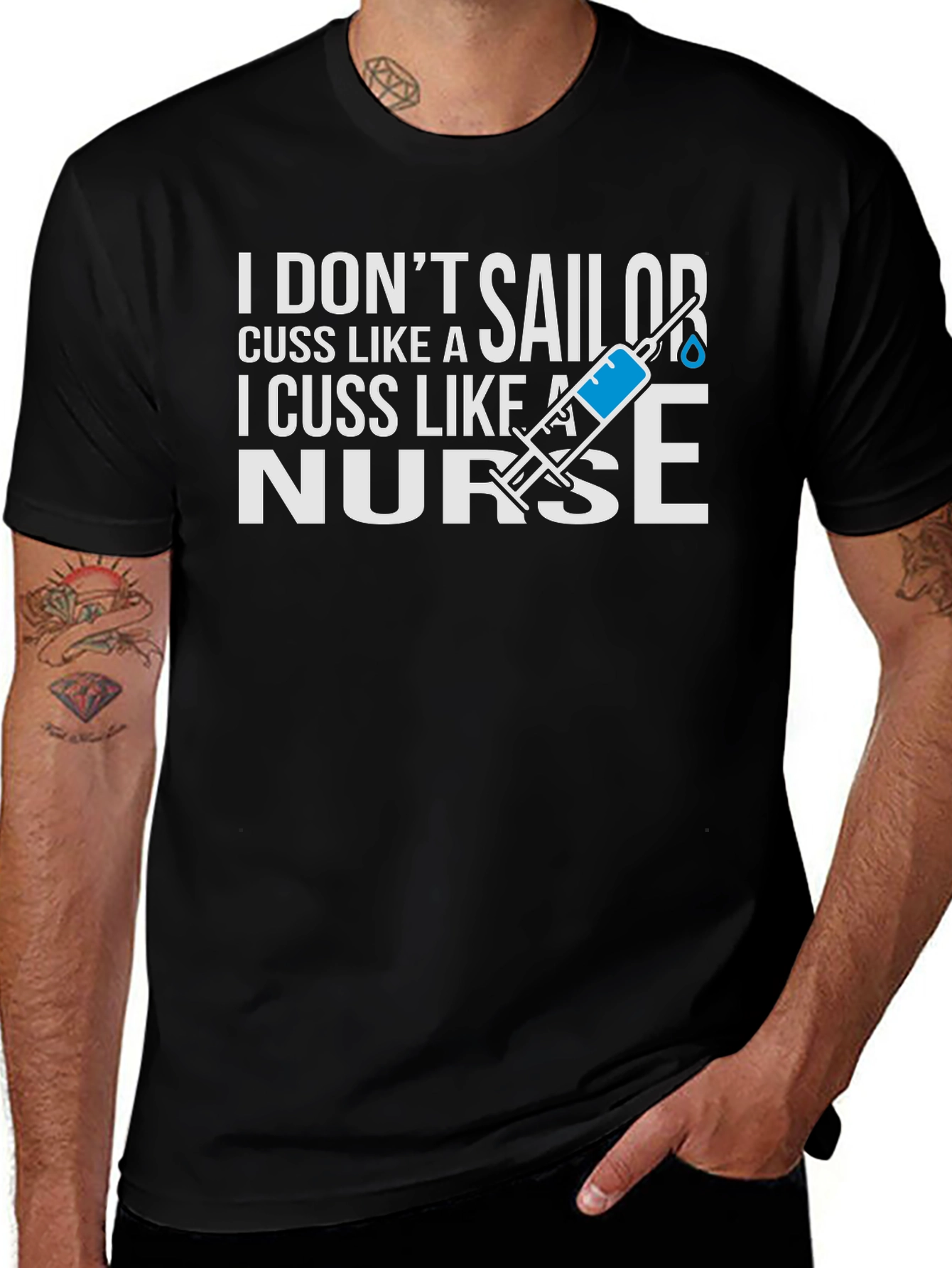 I Cuss Like A Nurse T-Shirt