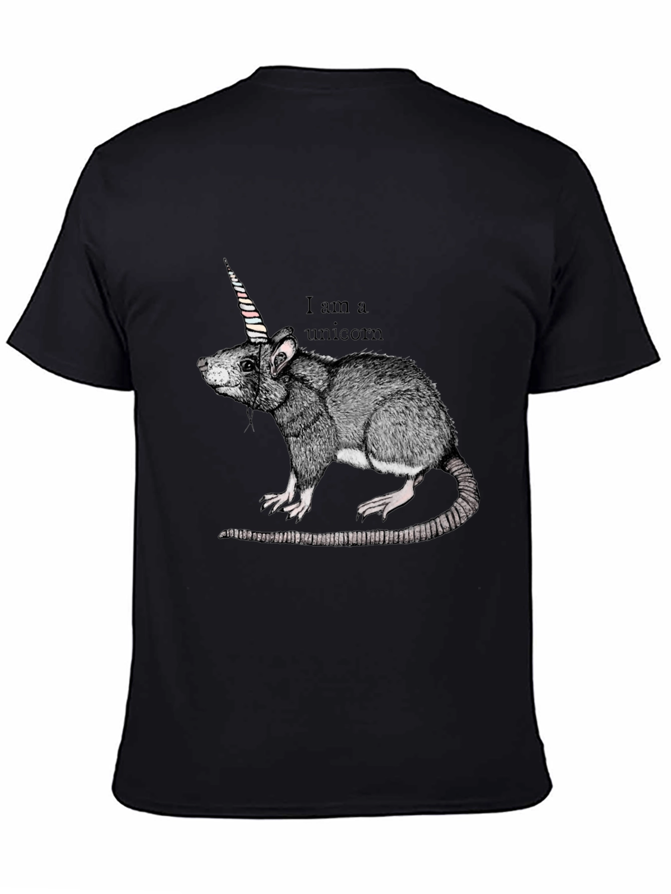 Rat Unicorn Graphic T-Shirt