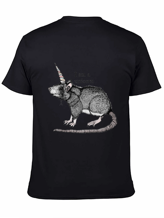 Rat Unicorn Graphic T-Shirt