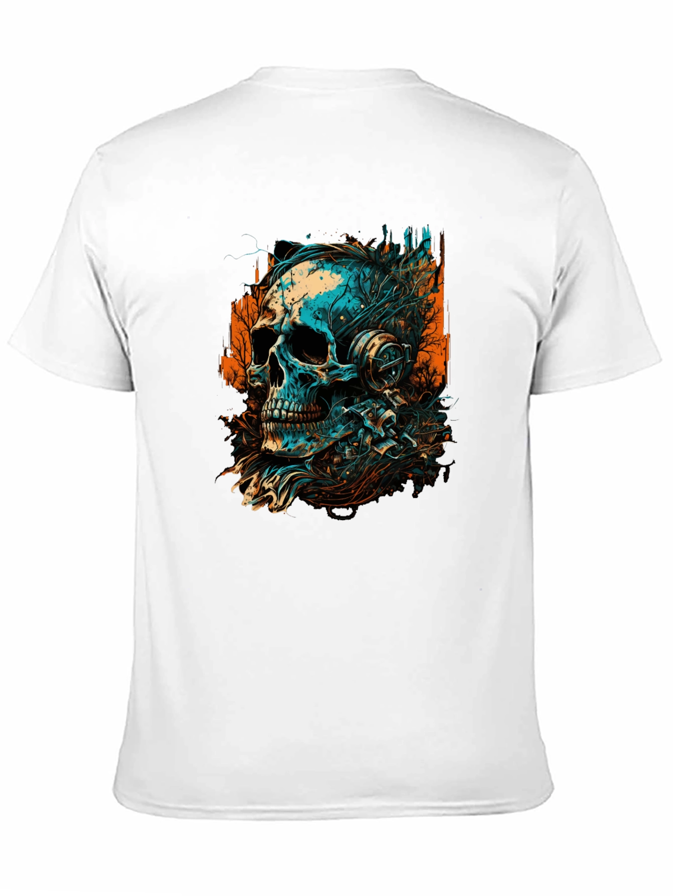 Skull Graphic Tee - Edgy Streetwear