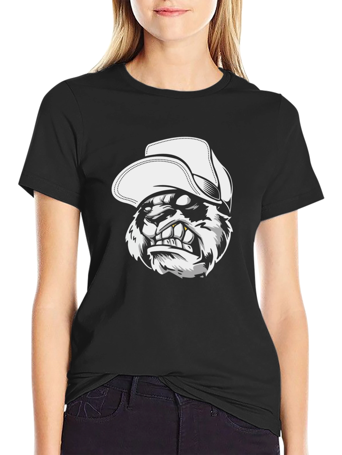 Cowboy Bear Graphic T-Shirt