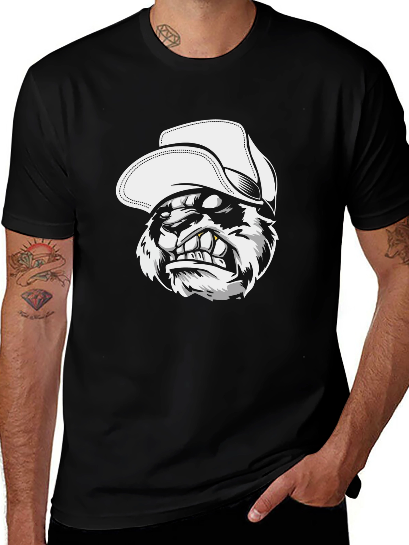 Cowboy Bear Graphic T-Shirt