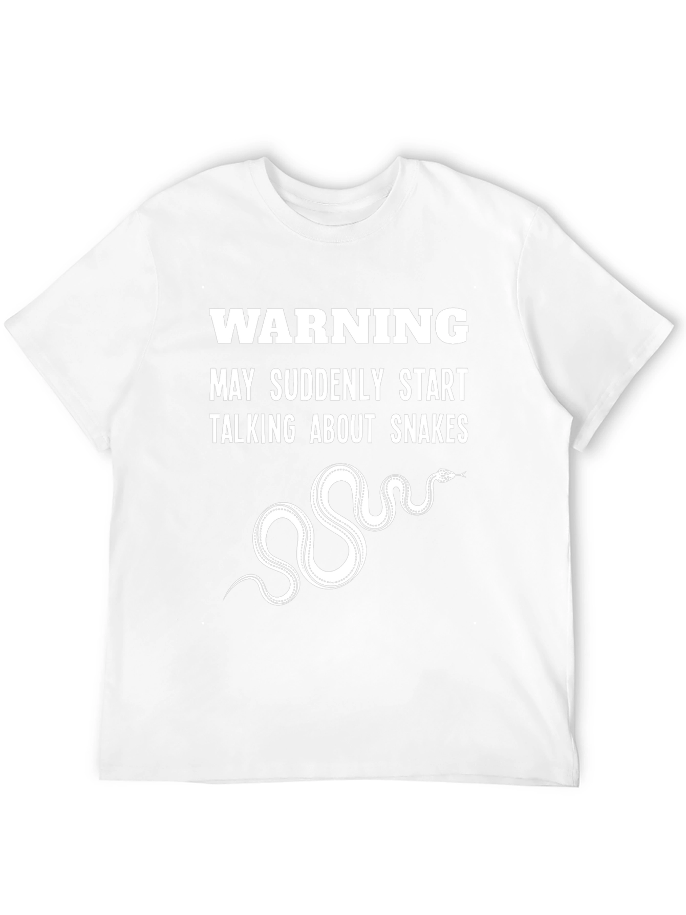 Warning May Talk About Snakes T-Shirt