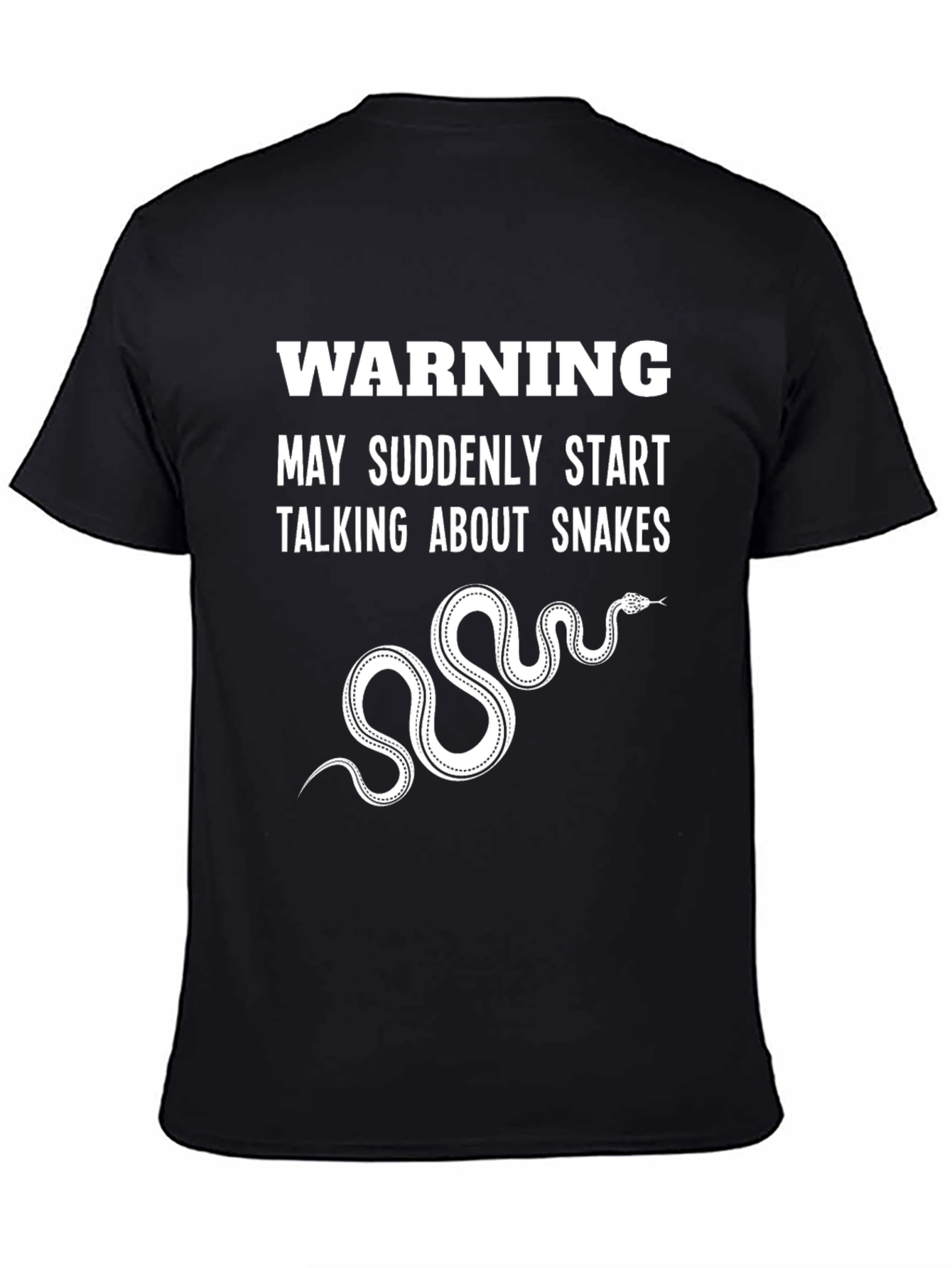 Warning May Talk About Snakes T-Shirt