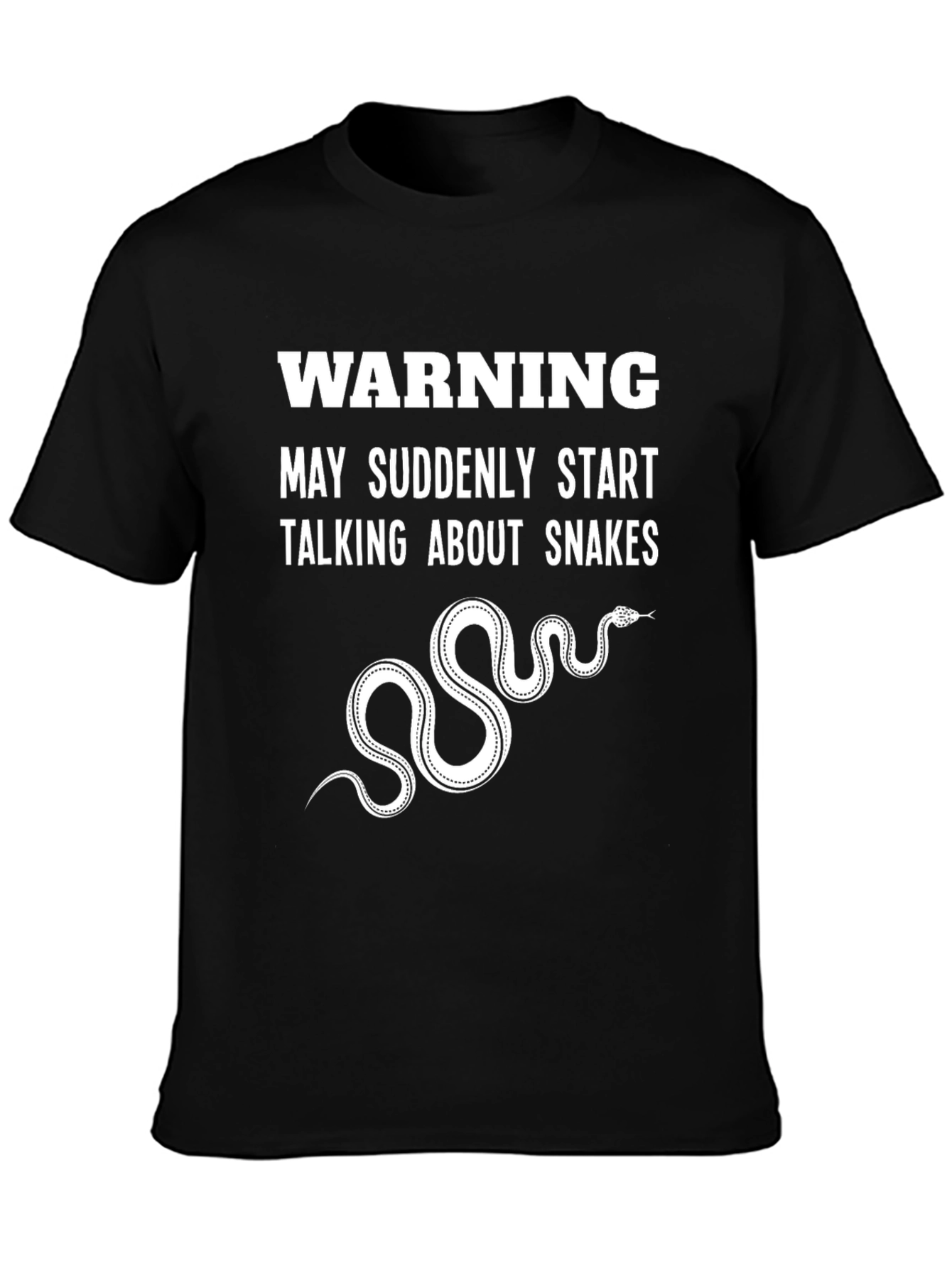 Warning May Talk About Snakes T-Shirt