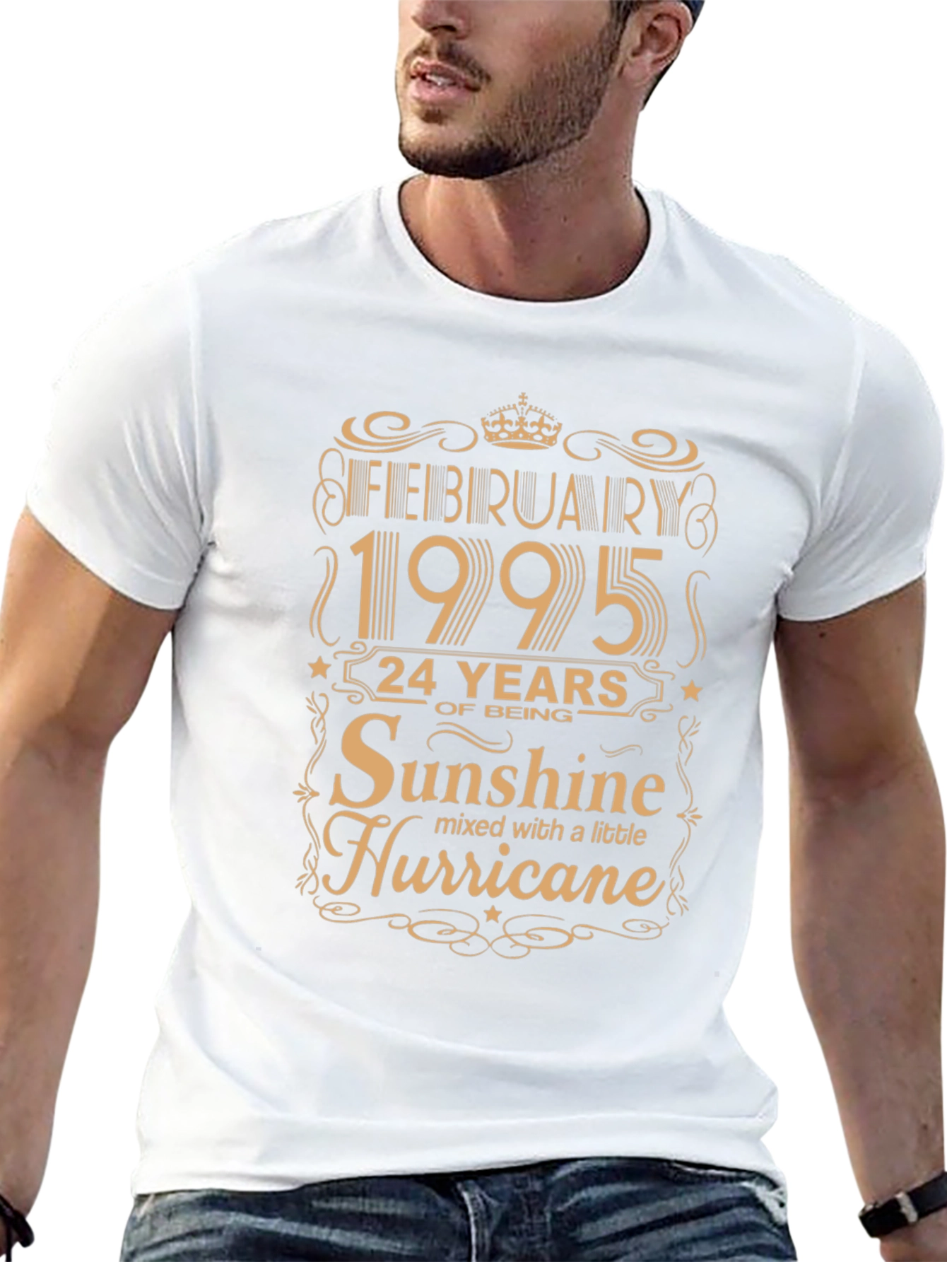 February 1995 Sunshine Hurricane Graphic T-Shirt