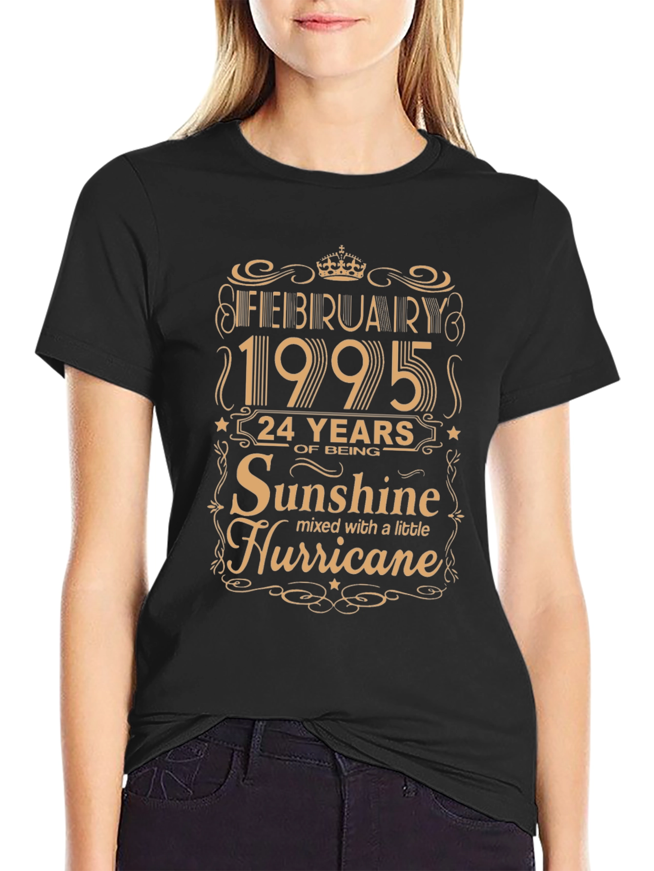 February 1995 Sunshine Hurricane Graphic T-Shirt