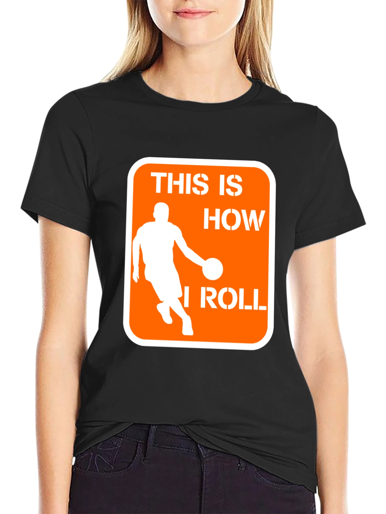 This is How I Roll Basketball T-Shirt