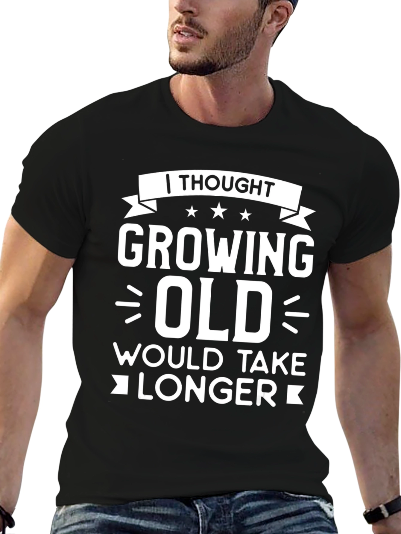 Funny Growing Old T-Shirt