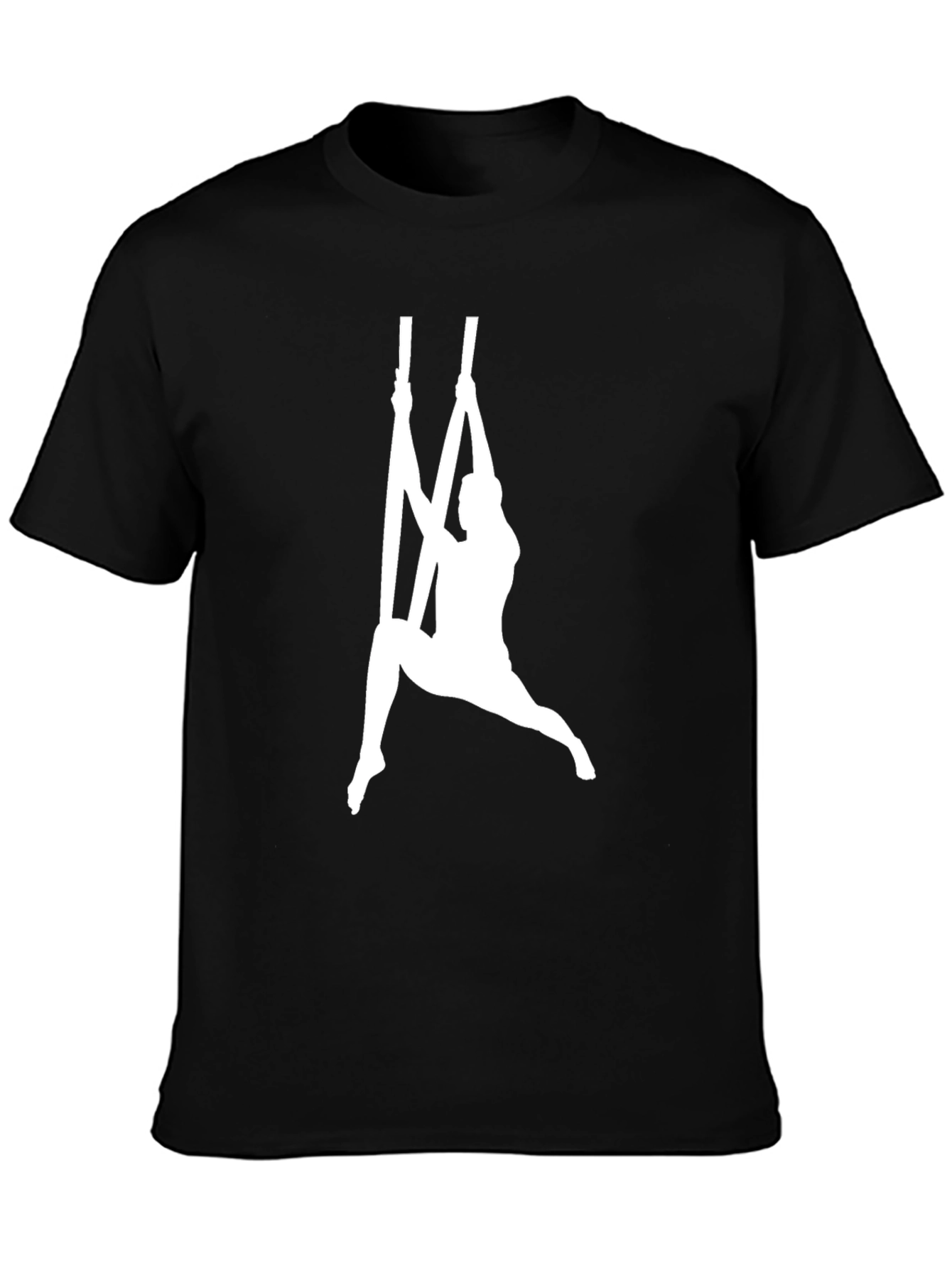 Aerial Acrobat T-Shirt - Black Cotton Blend